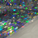 Paetê Majestic Holográfico Prata