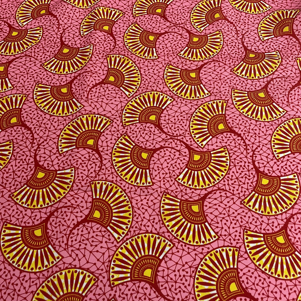 Oxford Digital Leque Rosa e Dourado