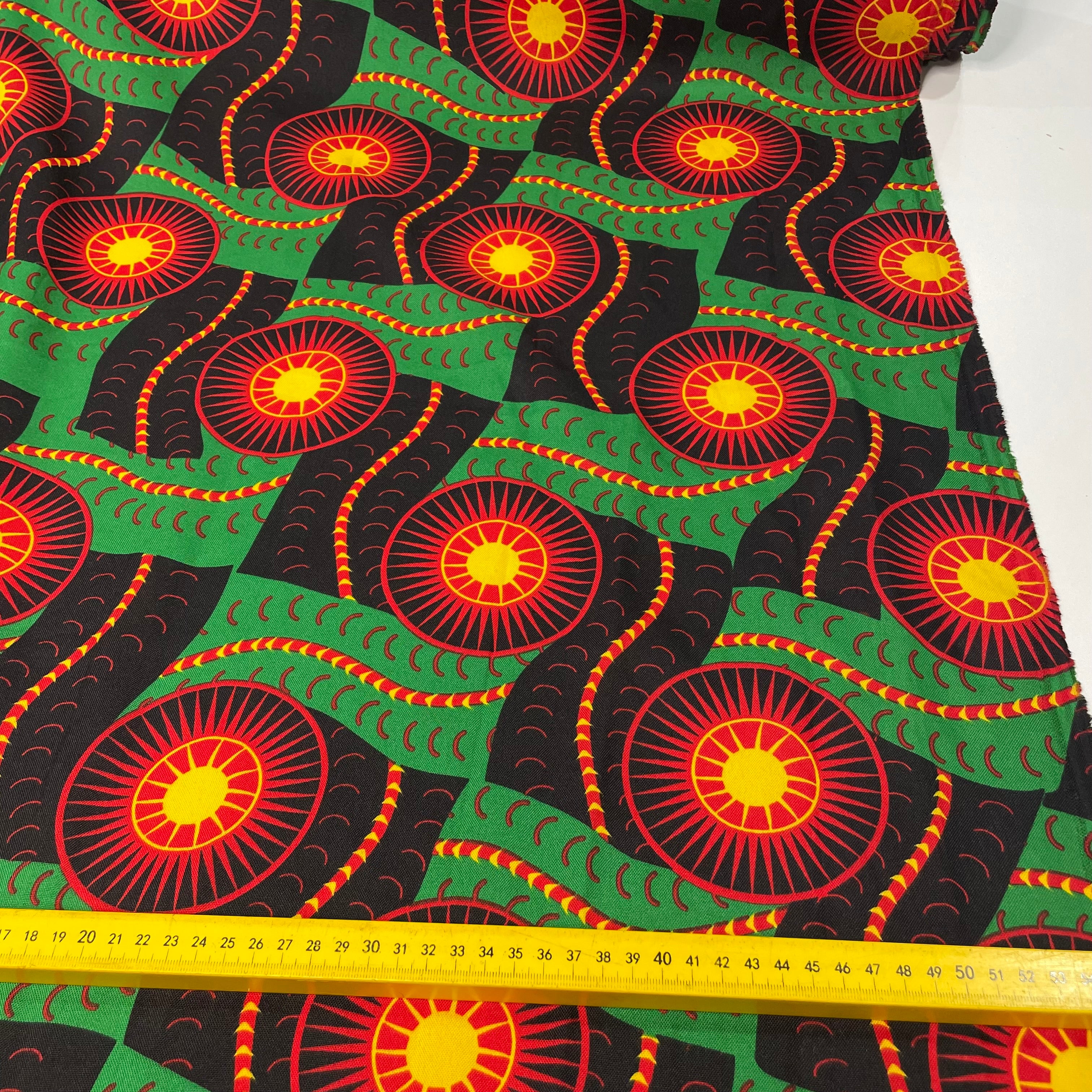 Oxford Étnico Mandala Tribal Verde e Vermelho