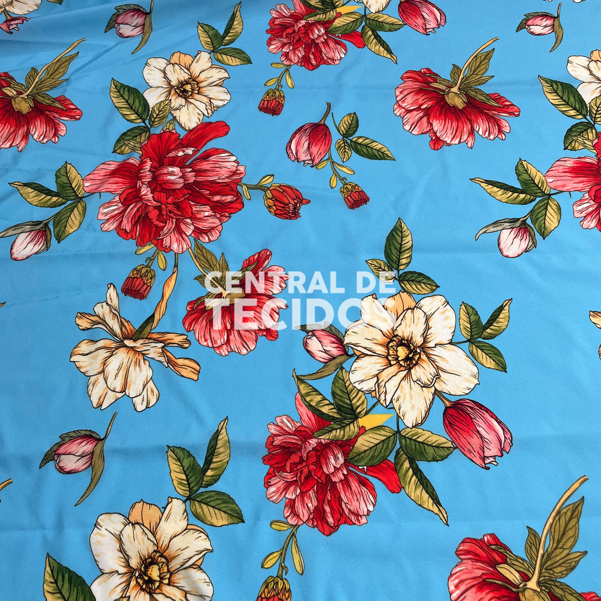 Toque de Seda Floral Verão I