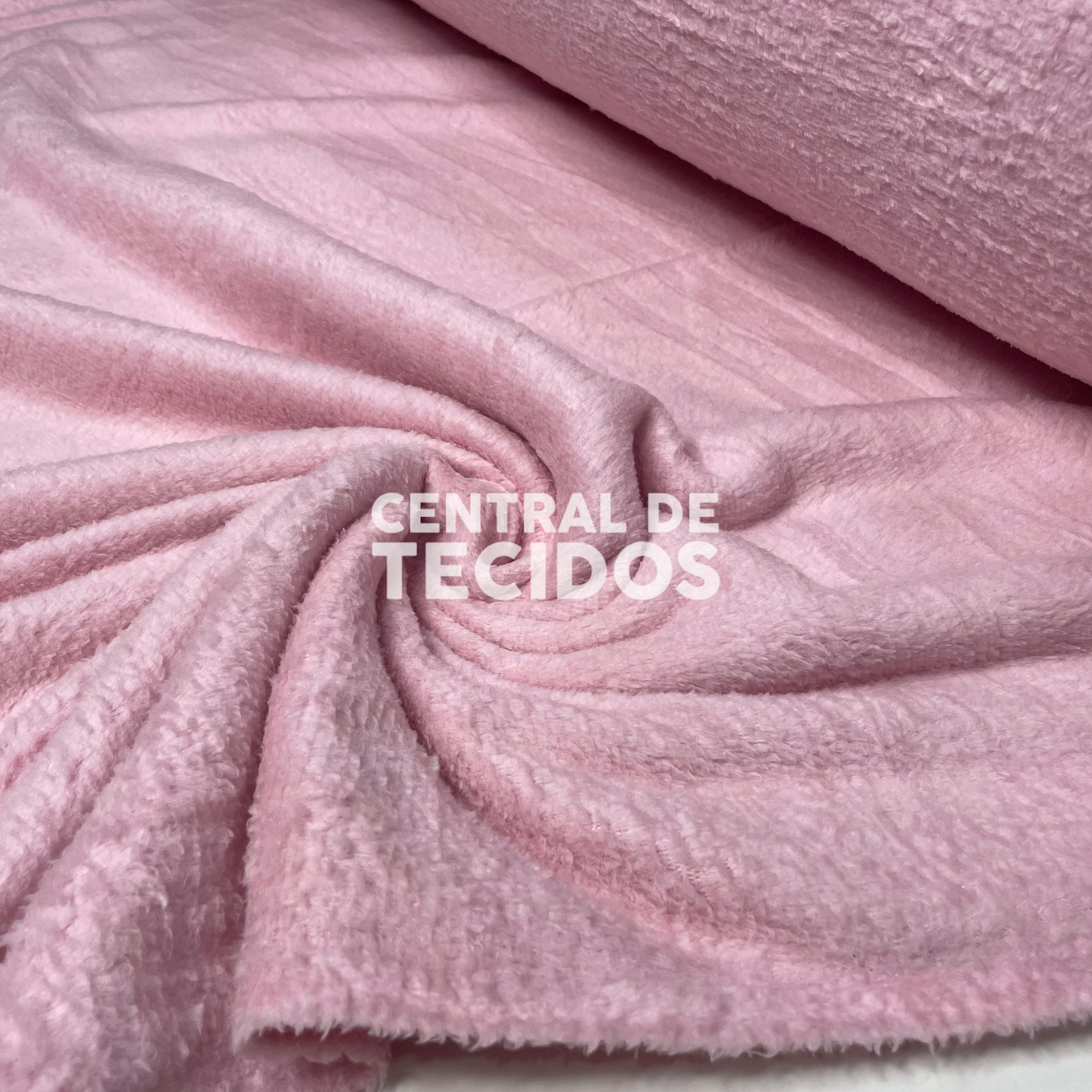 Fleece Liso Rosinha
