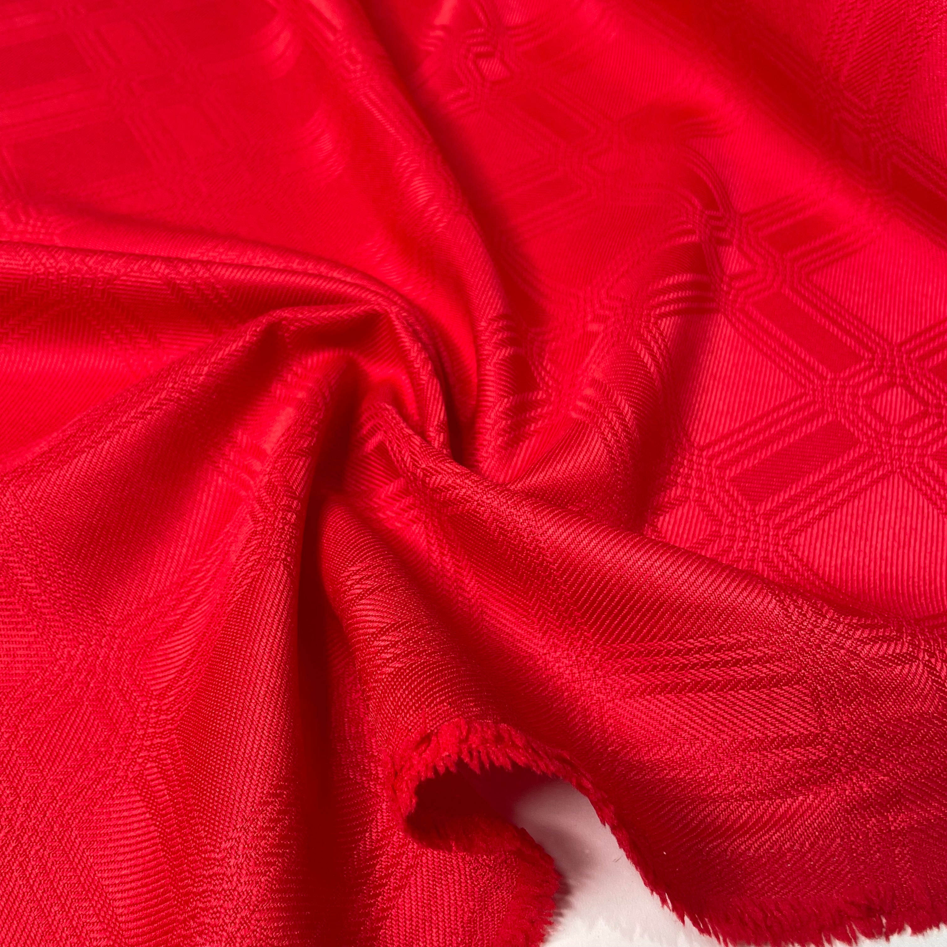 Oxford Home Dobby Vermelho