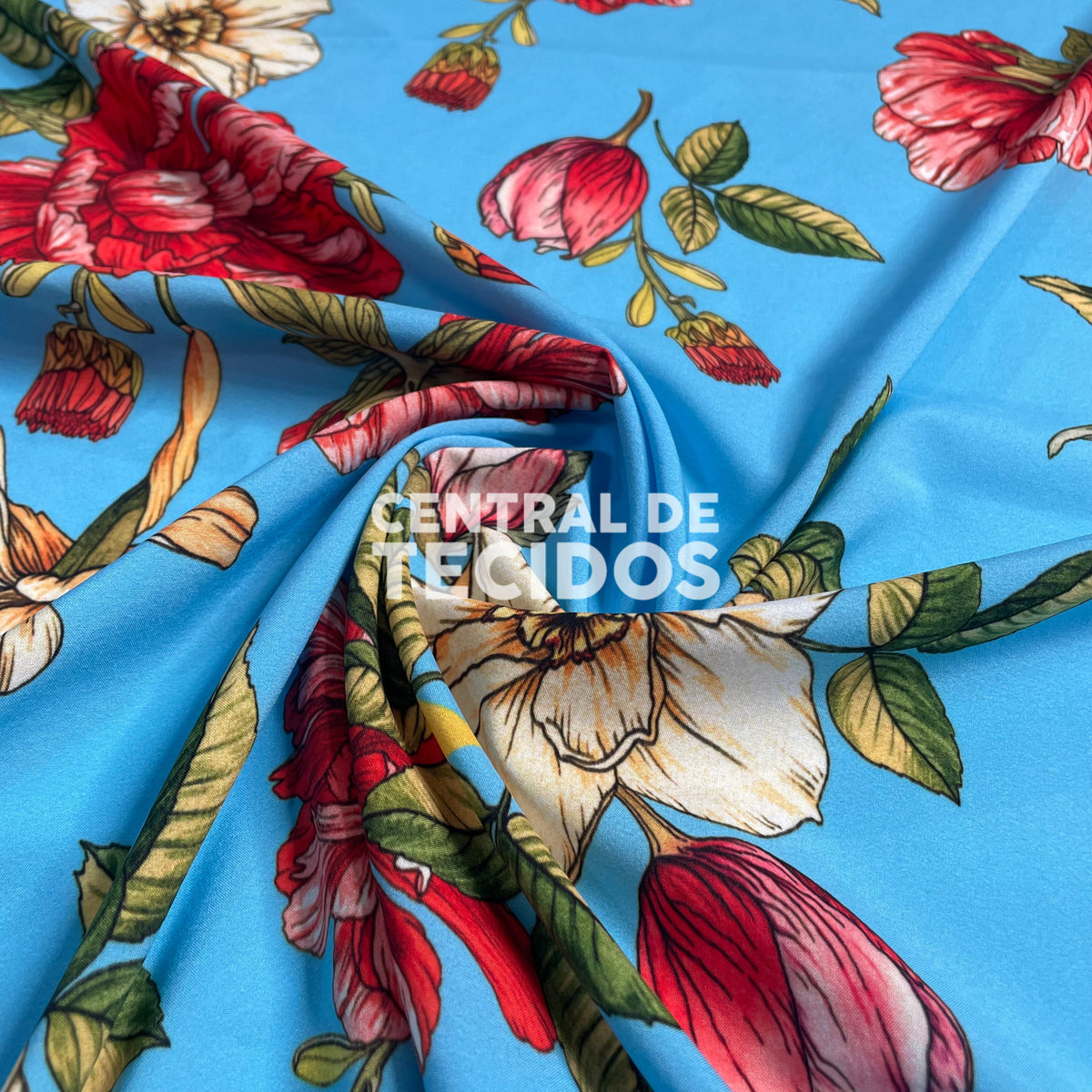 Toque de Seda Floral Verão I