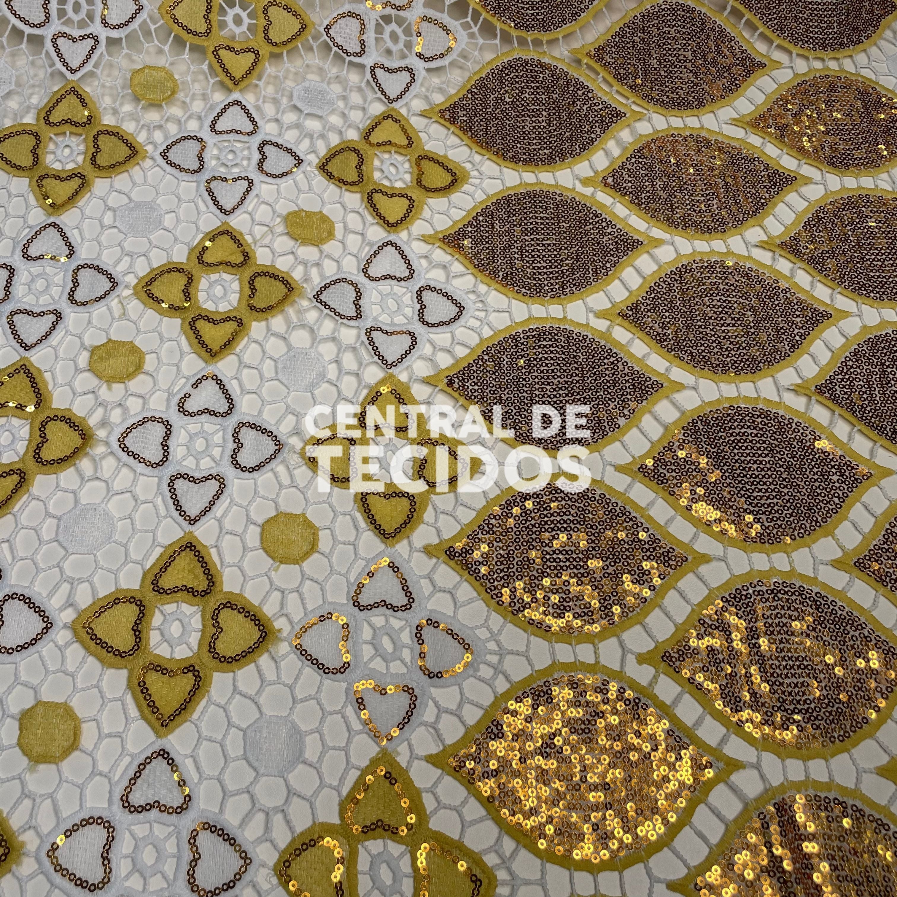 Guipir Kampala Amarelo e Dourado