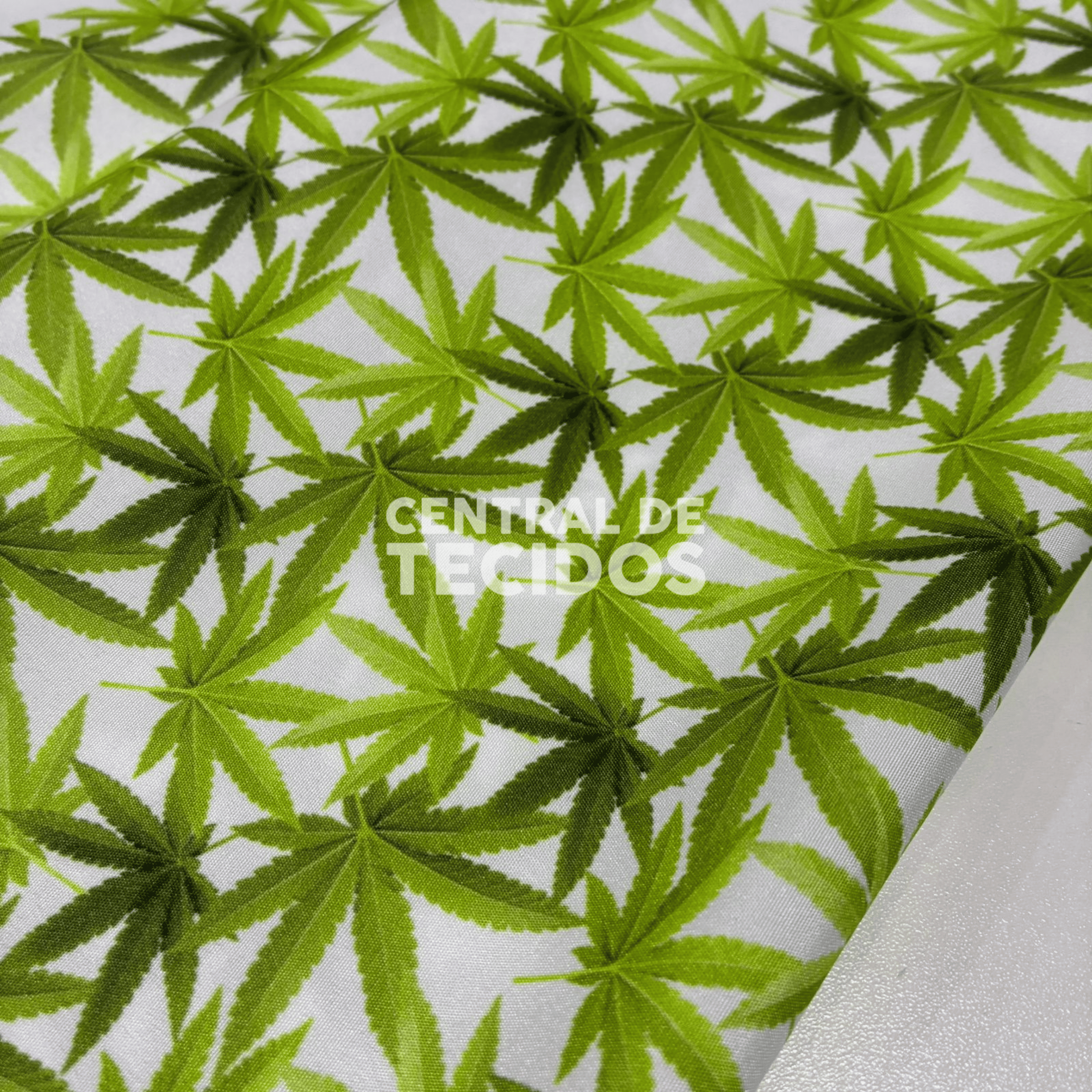 Microtel Digital Folha Cannabis Fundo Branco