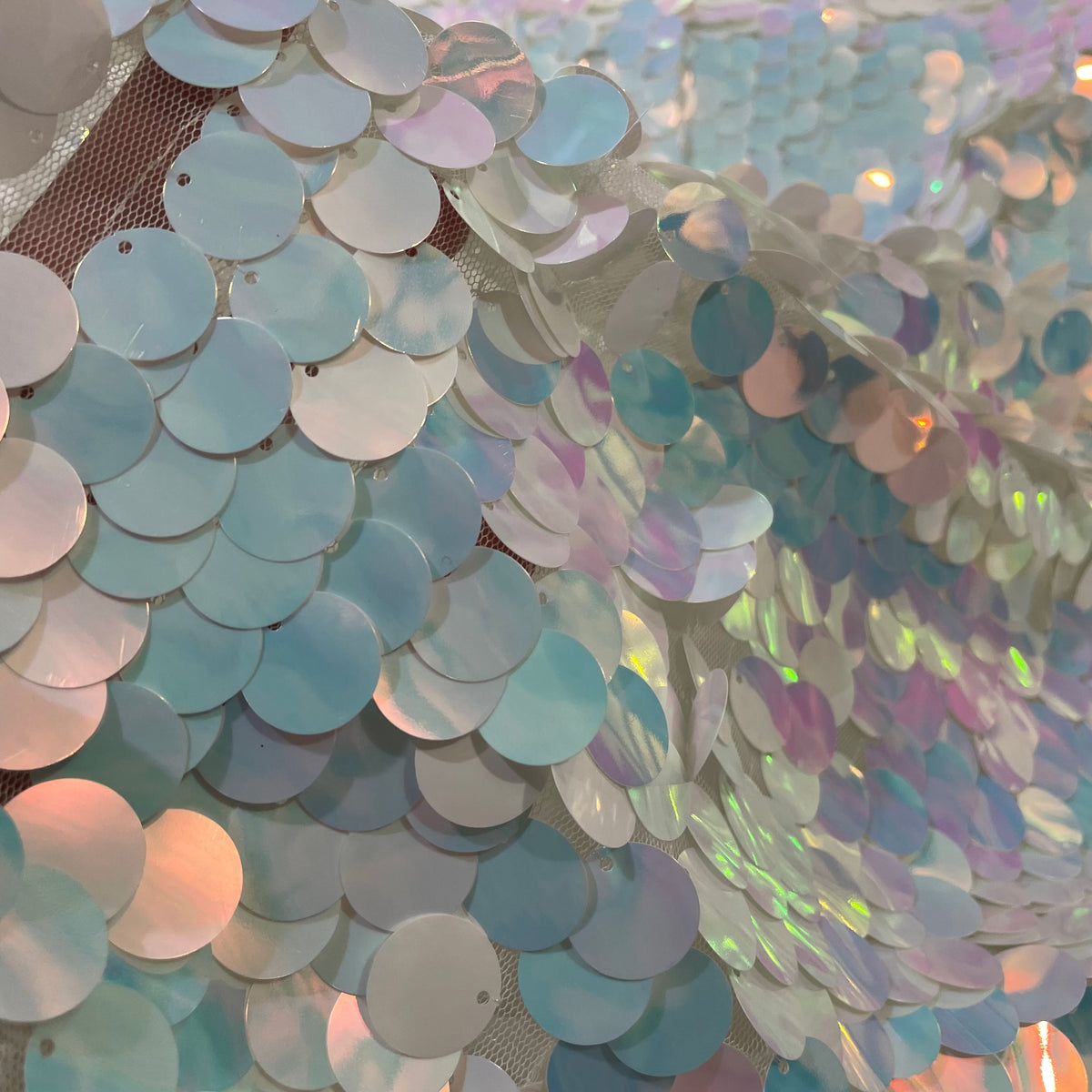Paetê Majestic Holográfico Branco