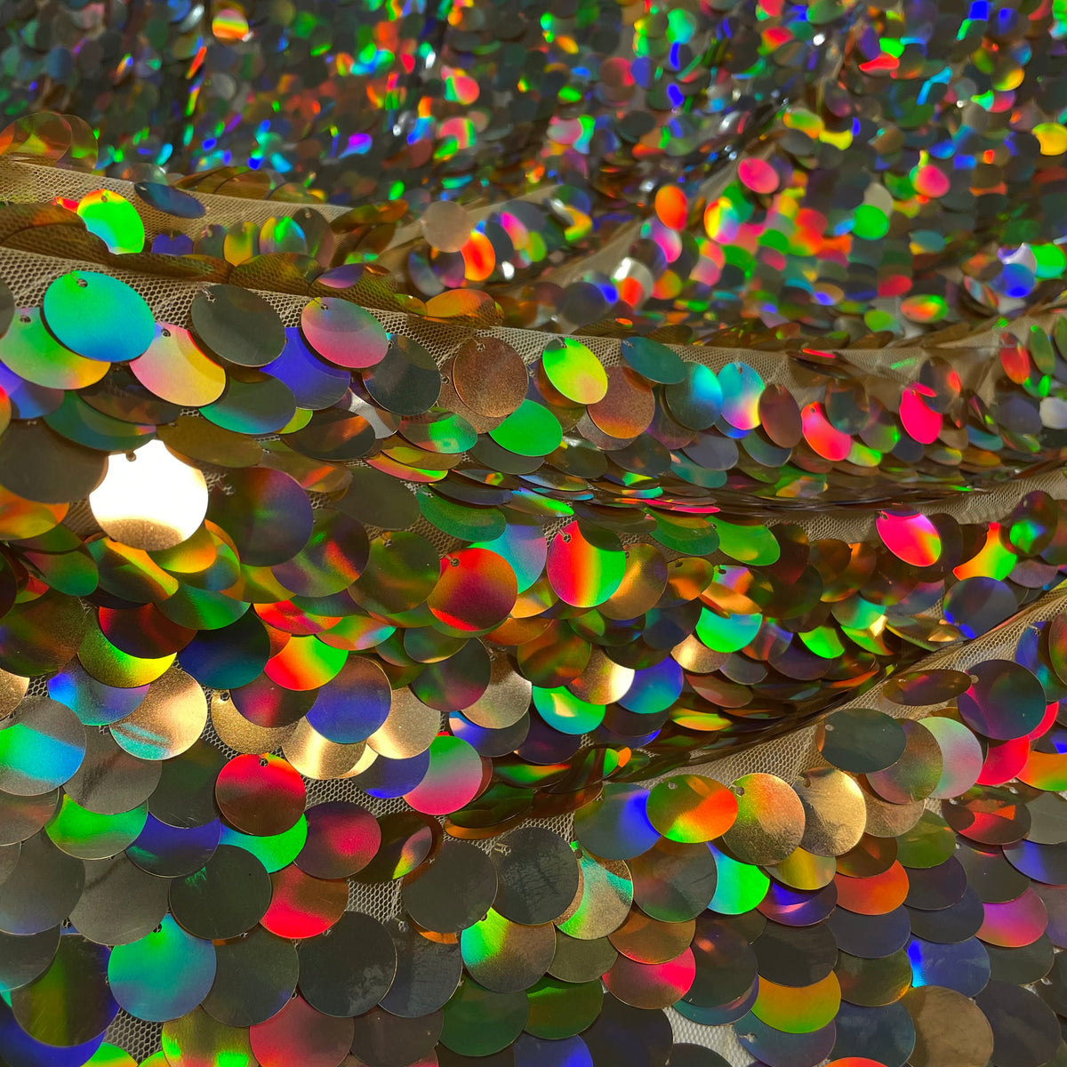 Paetê Majestic Holográfico Dourado