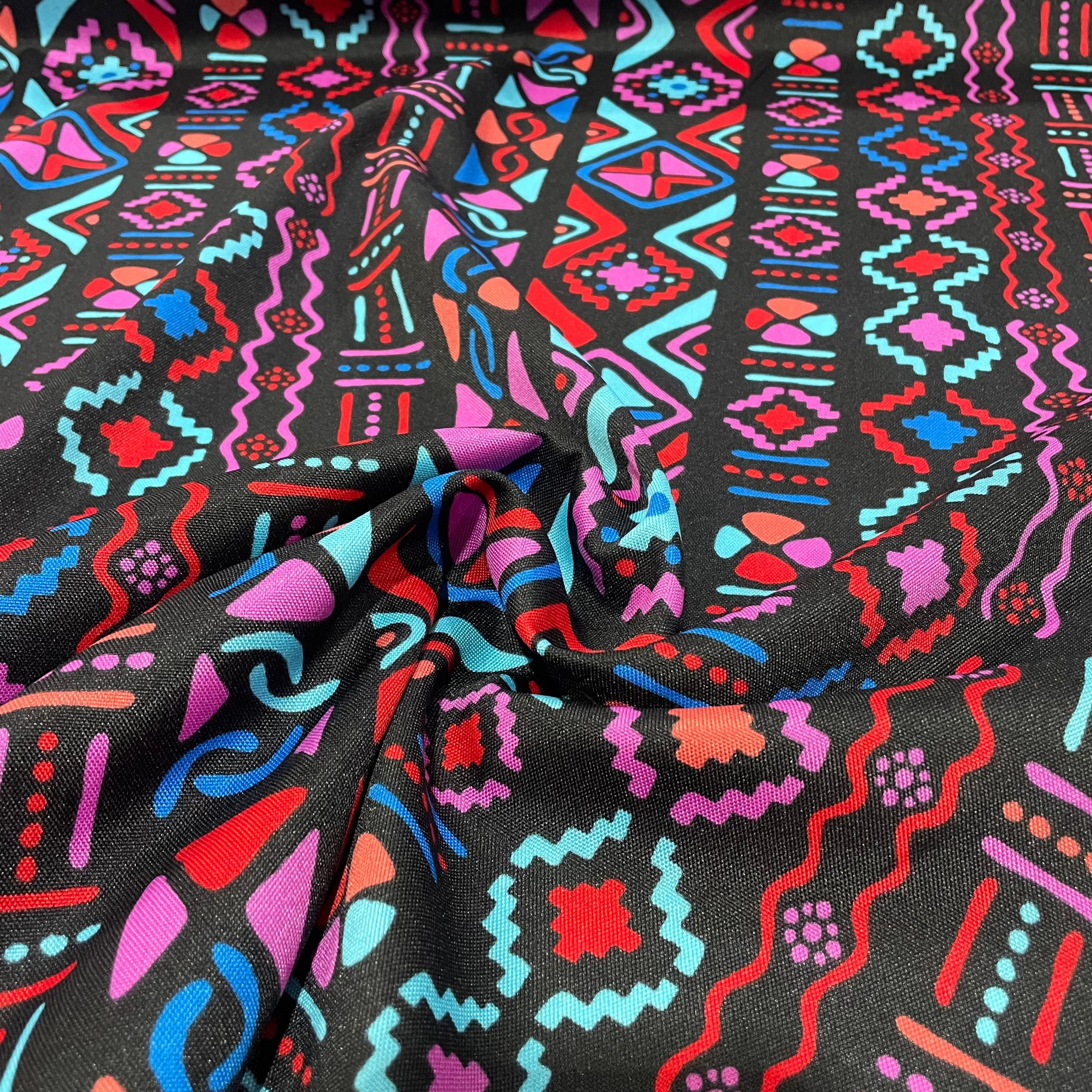 Oxford Étnico Tribal Raízes Multicolor