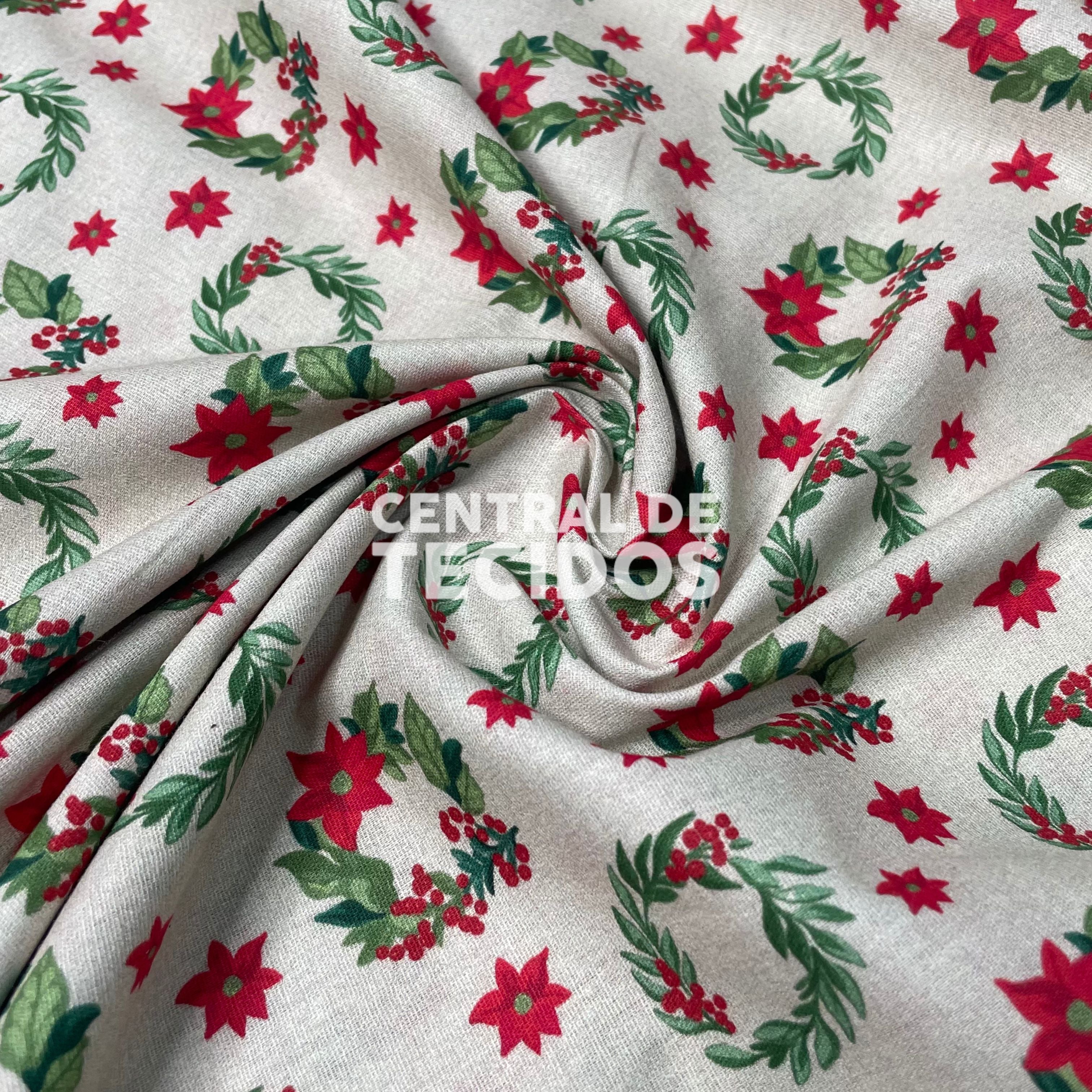 Tricoline Natalino Guirlandas de Natal