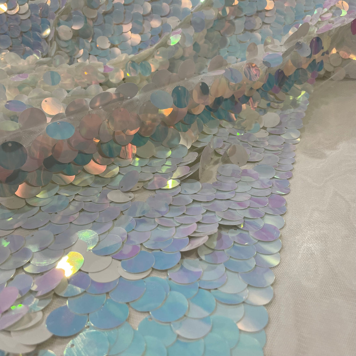 Paetê Majestic Holográfico Branco