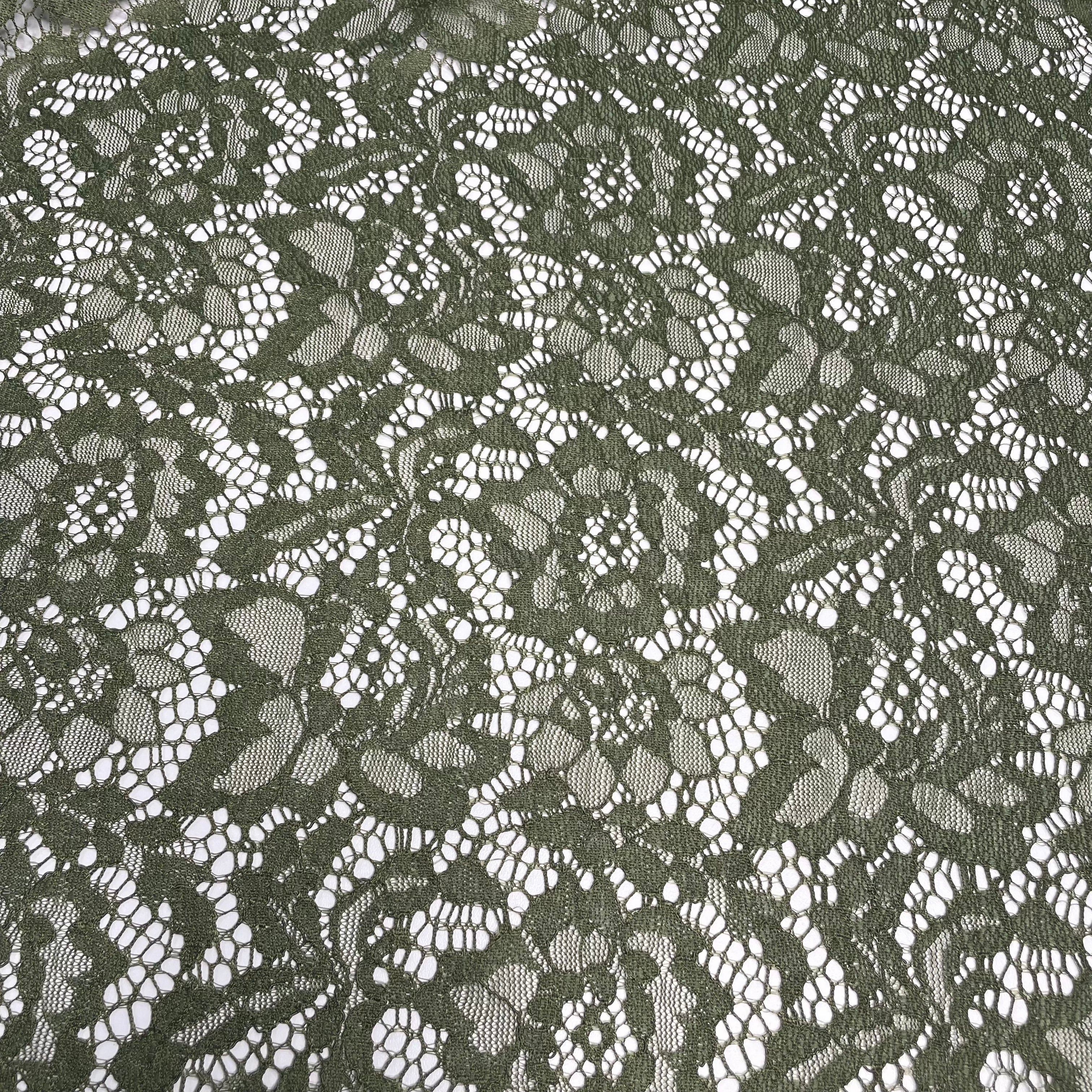 Renda Hope Lace Verde Musgo