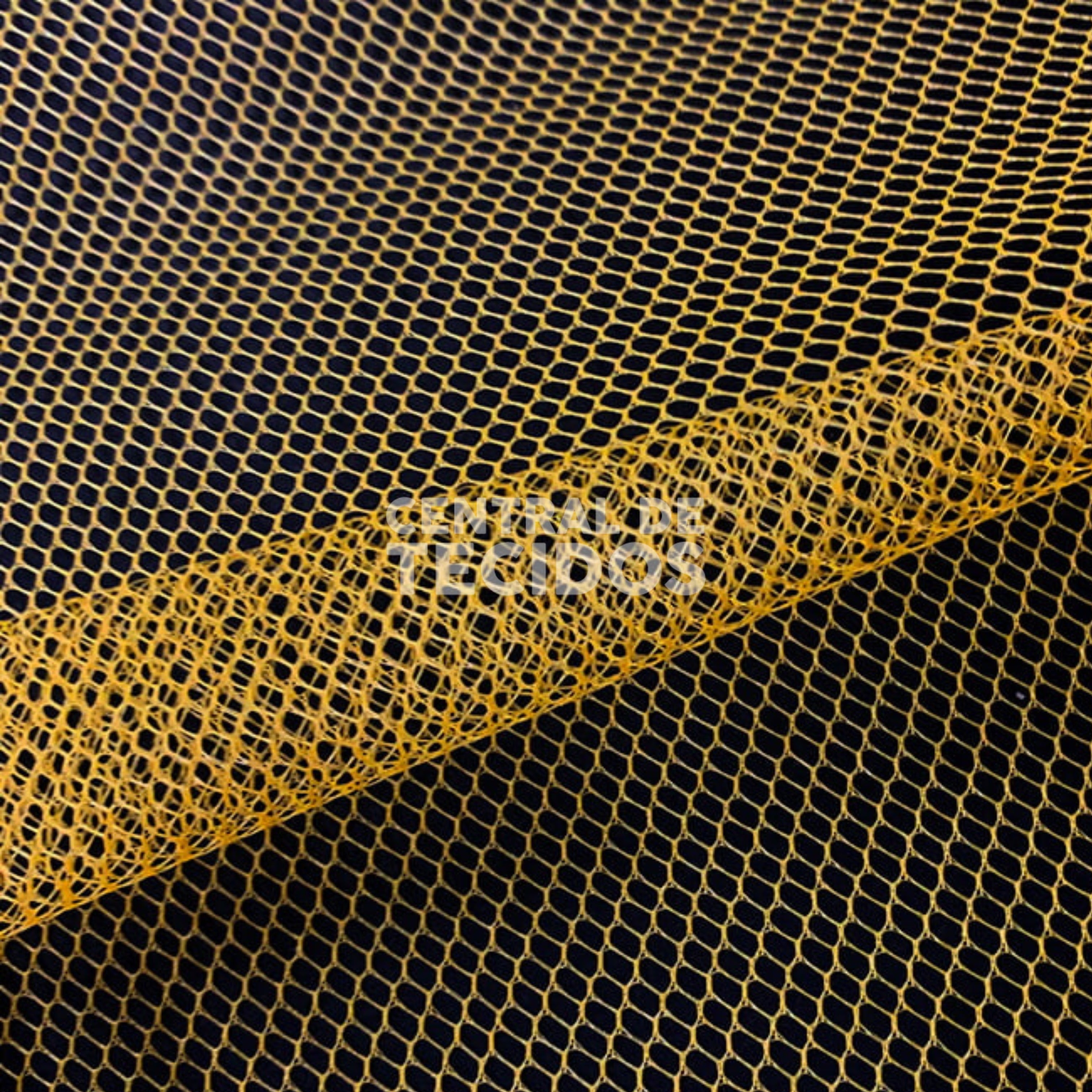 Filó Armação 3m Delfim Amarelo Gema
