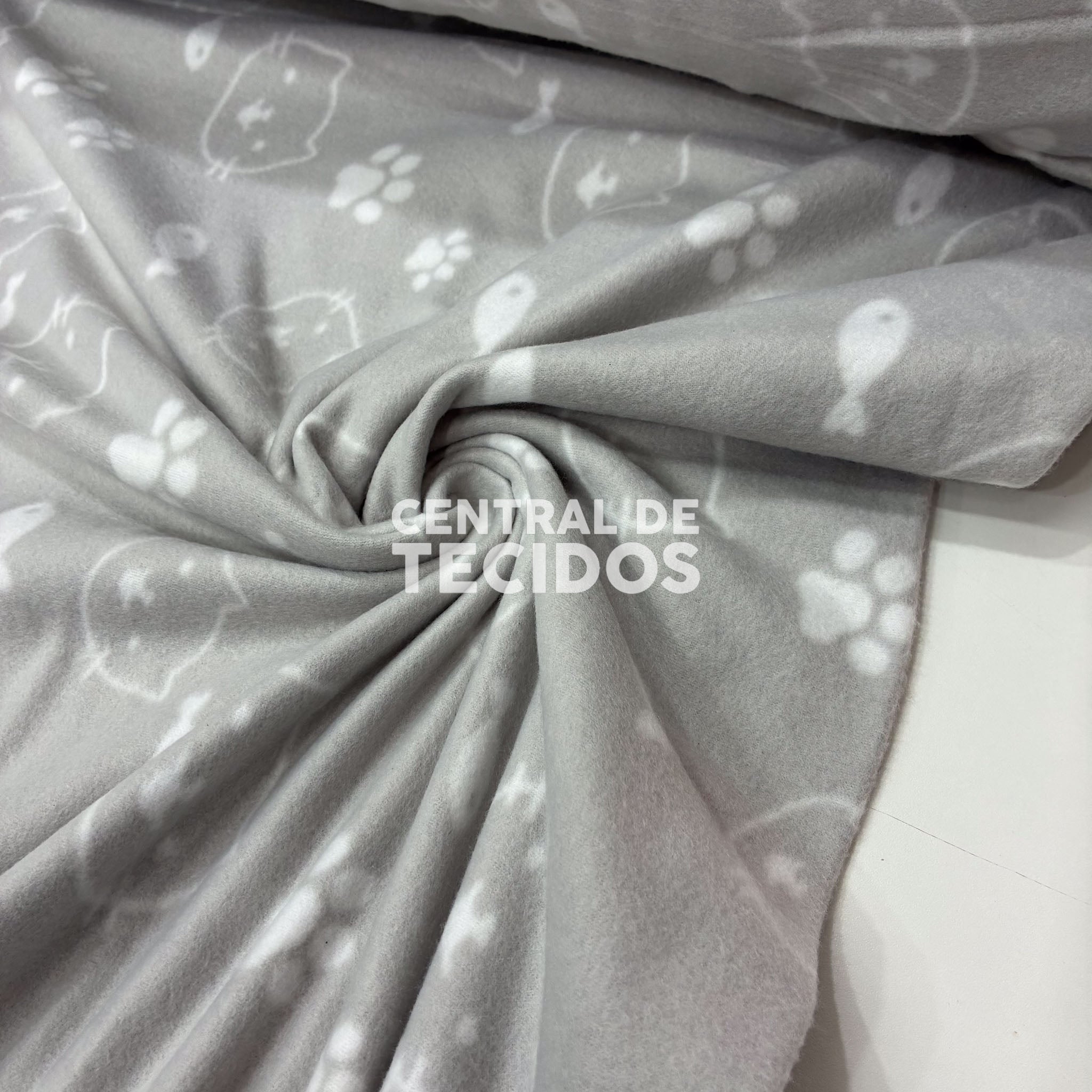 Soft Térmico Gatinhos Cinza