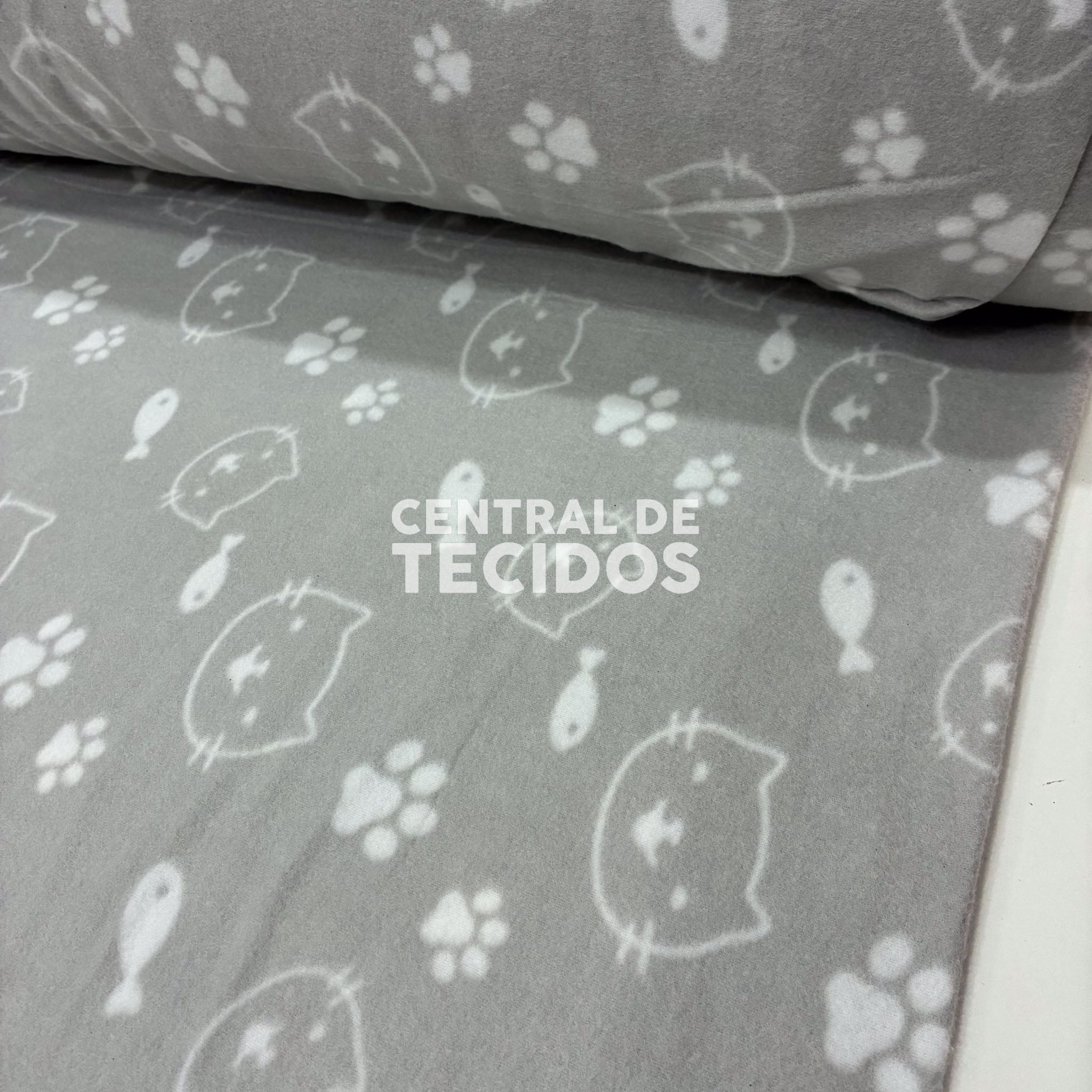 Soft Térmico Gatinhos Cinza
