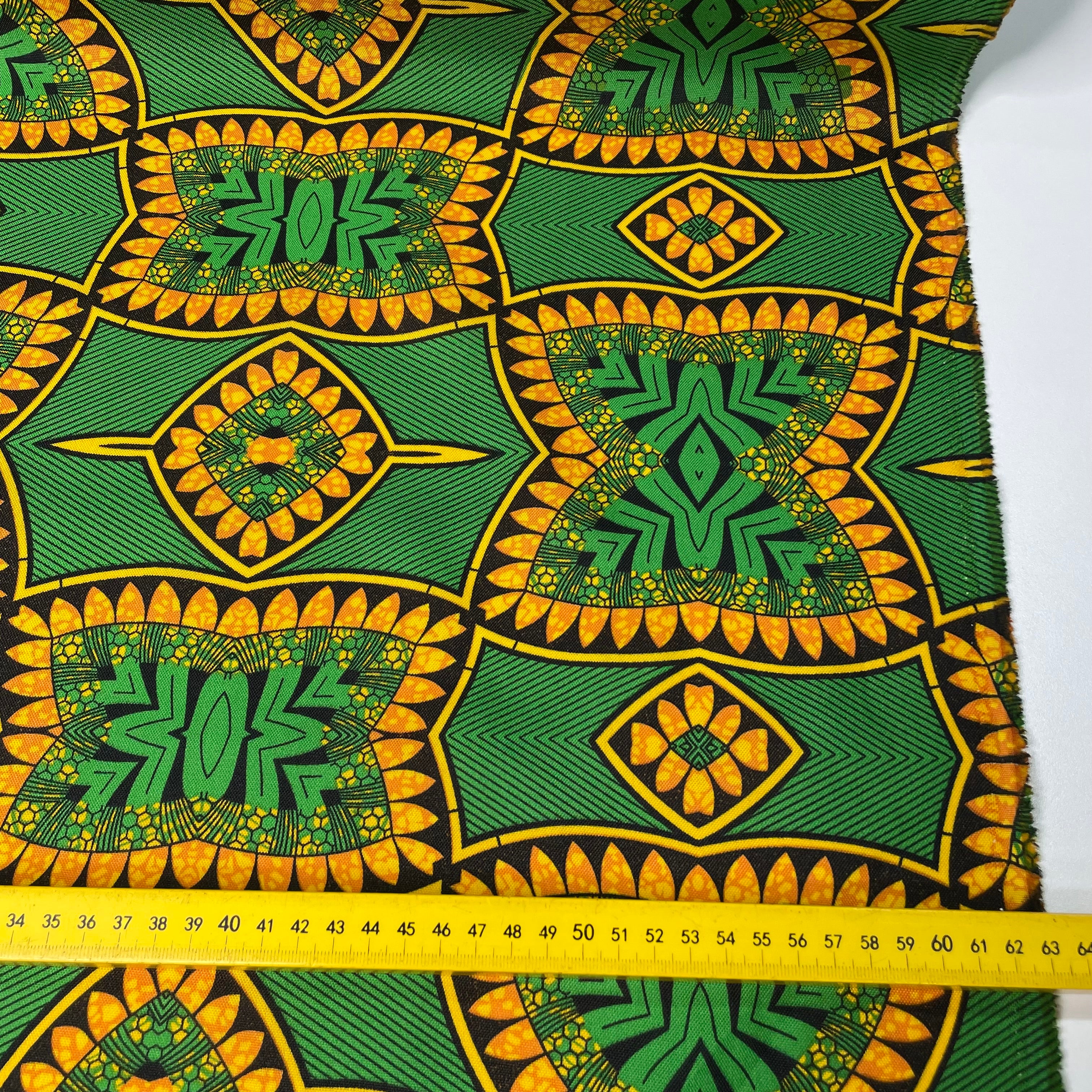 Oxford Étnico Esmeralda Amarelo e Verde