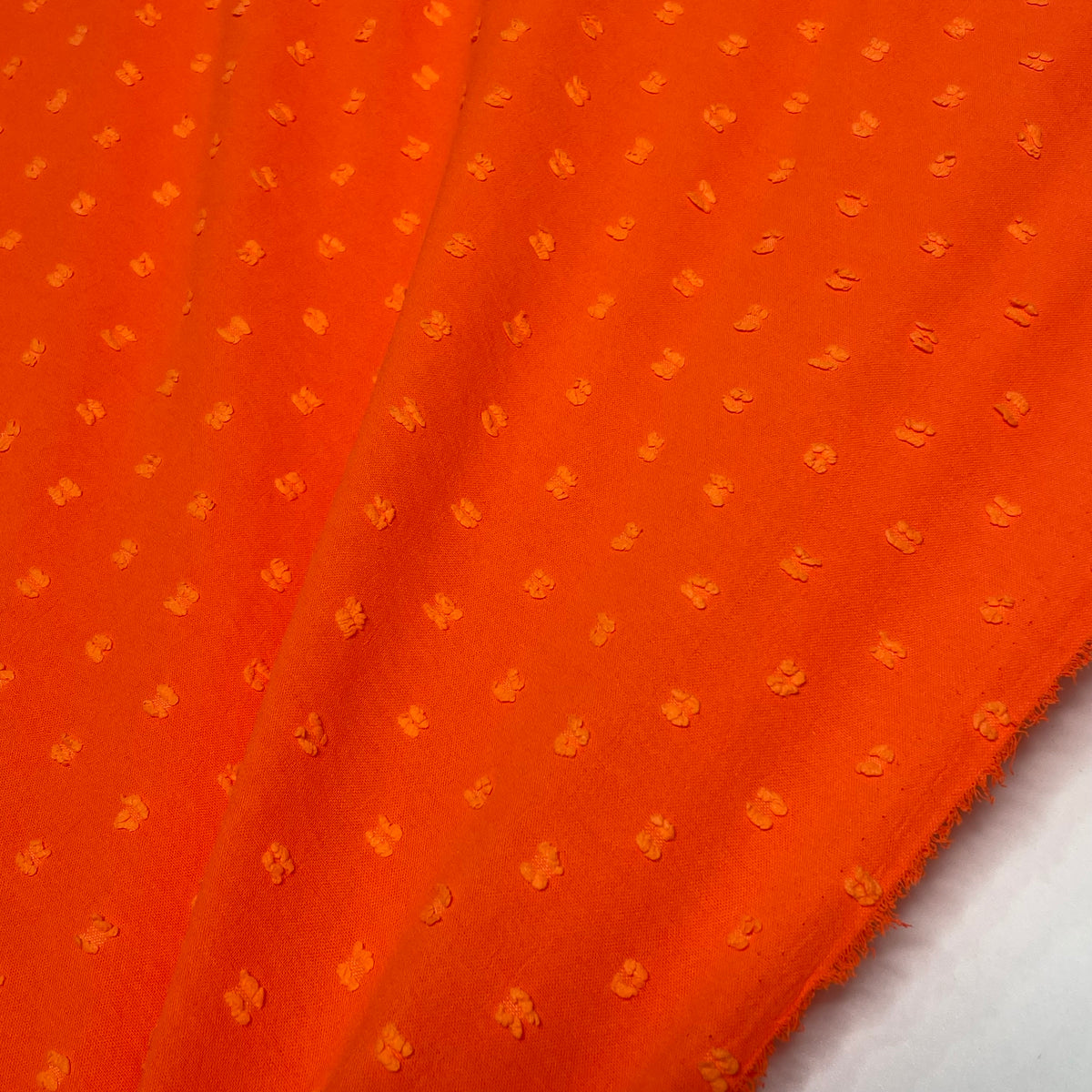 Crepe Dunas Pipoca Laranja Vivo
