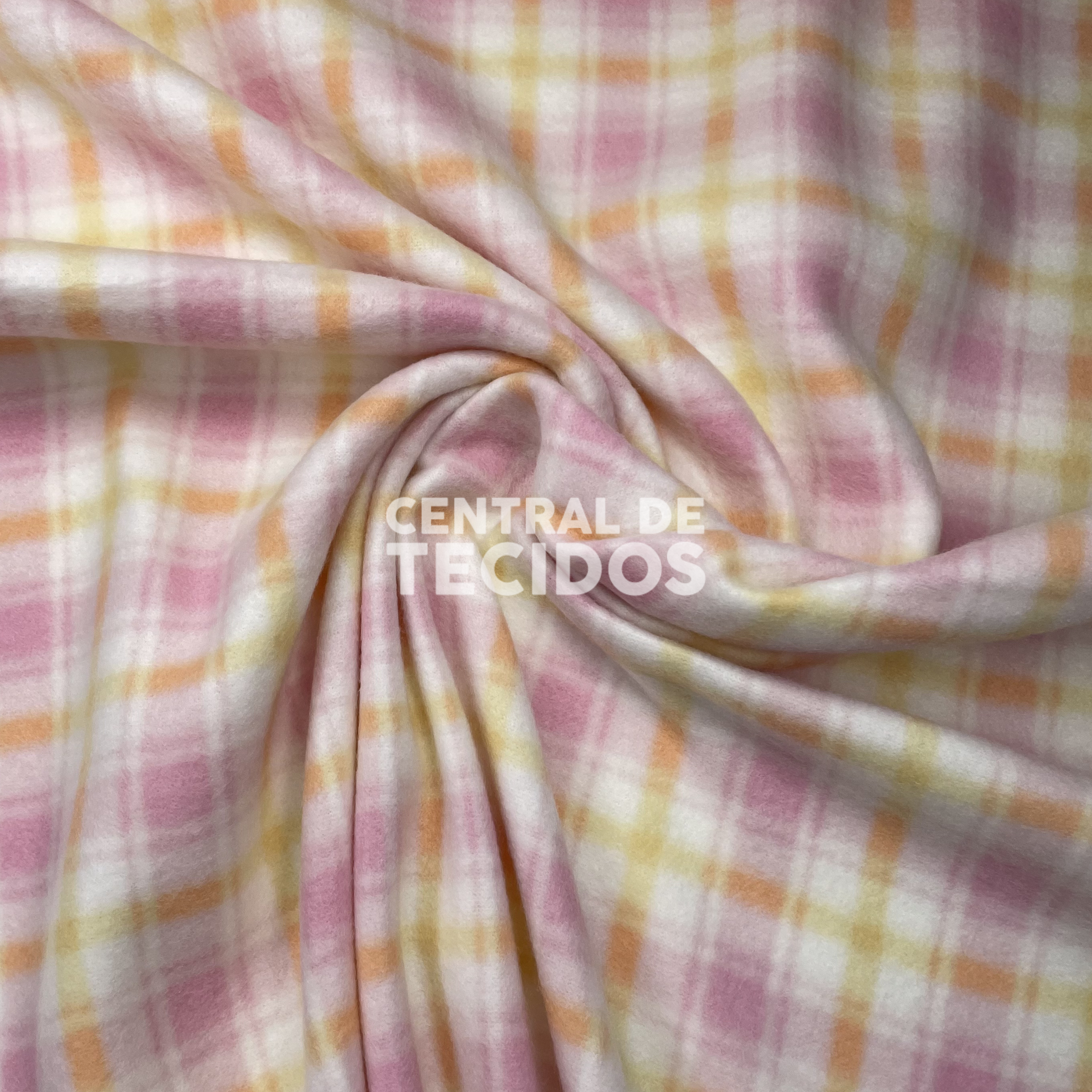 Soft Térmico Xadrez Rosa