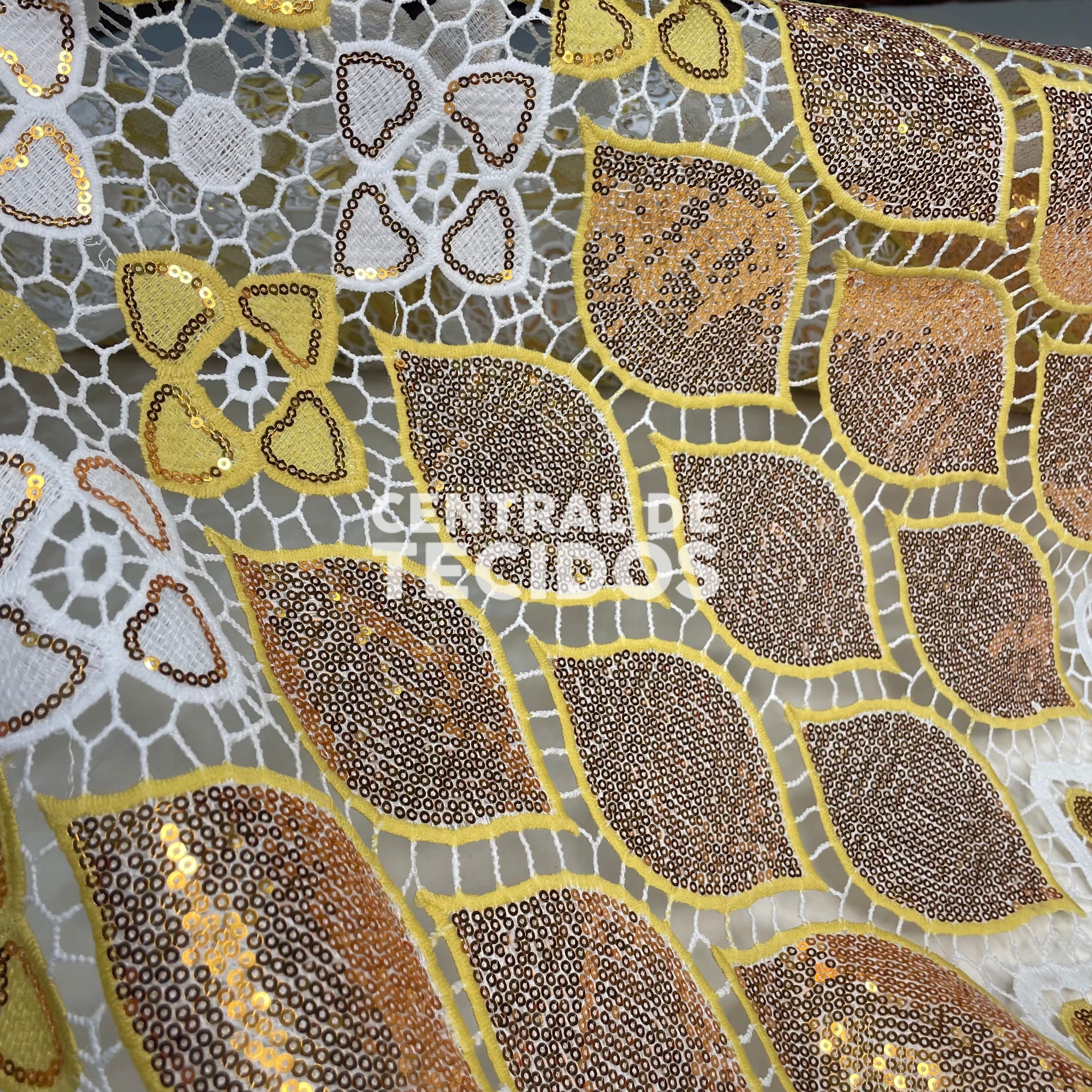 Guipir Kampala Amarelo e Dourado