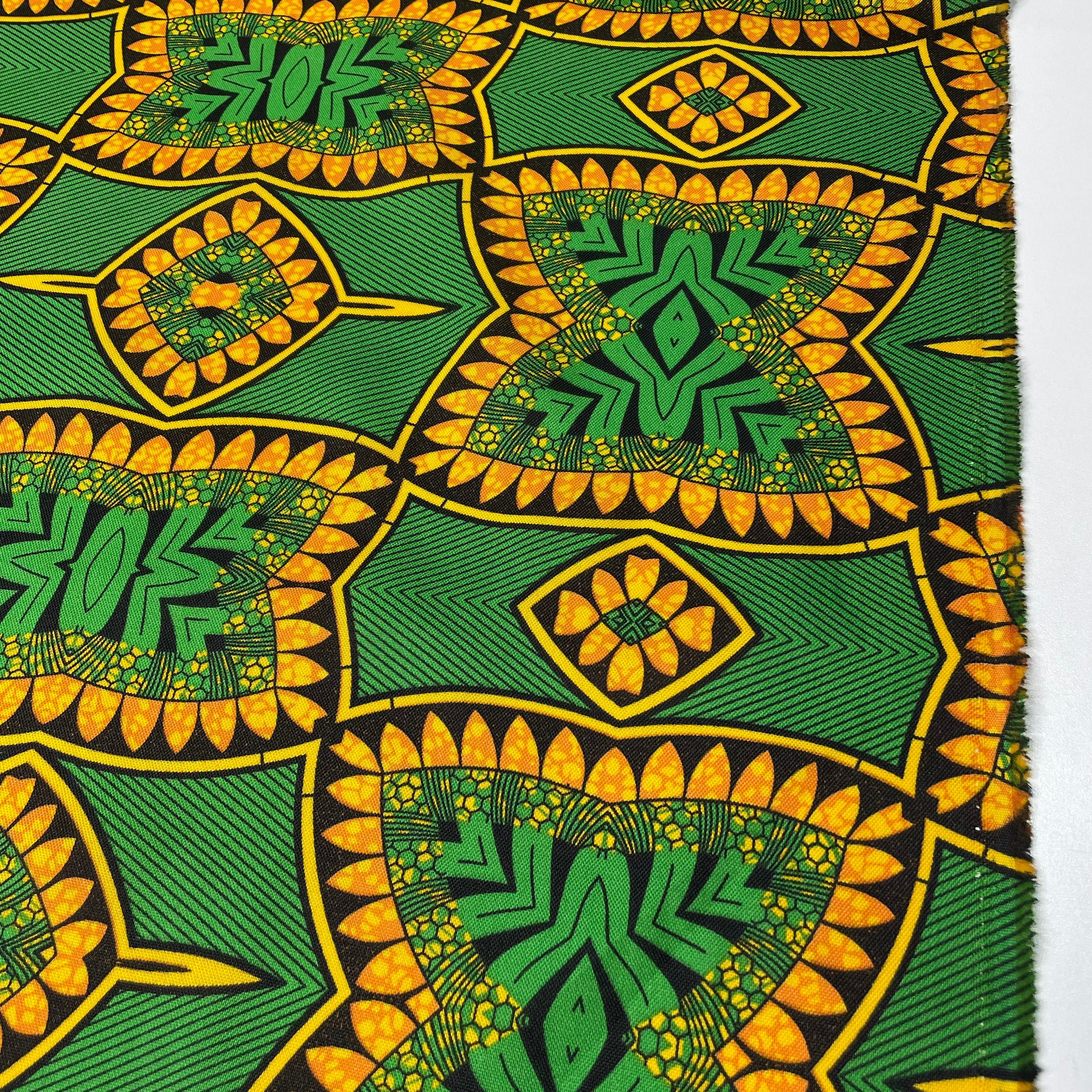 Oxford Étnico Esmeralda Amarelo e Verde