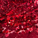 Paetê Majestic Holográfico Vermelho