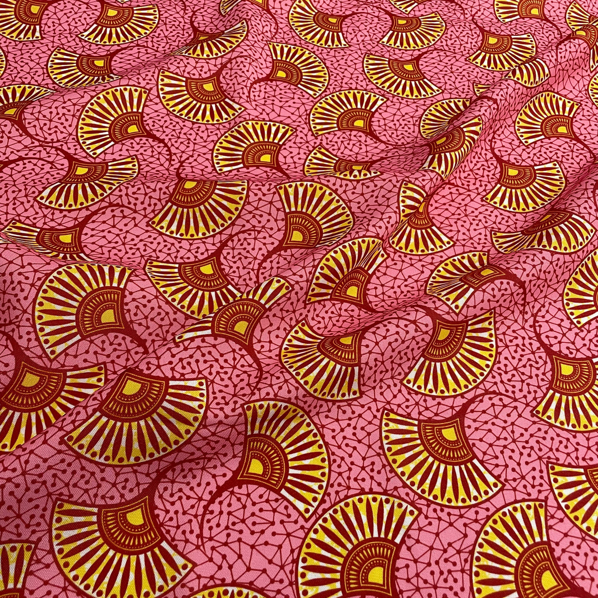 Oxford Digital Leque Rosa e Dourado