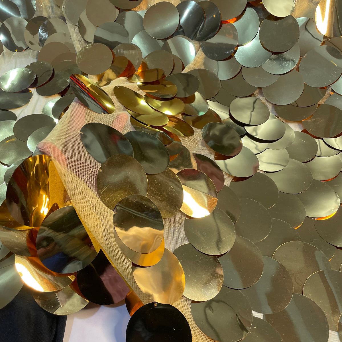 Paetê Moeda Grande Dourado