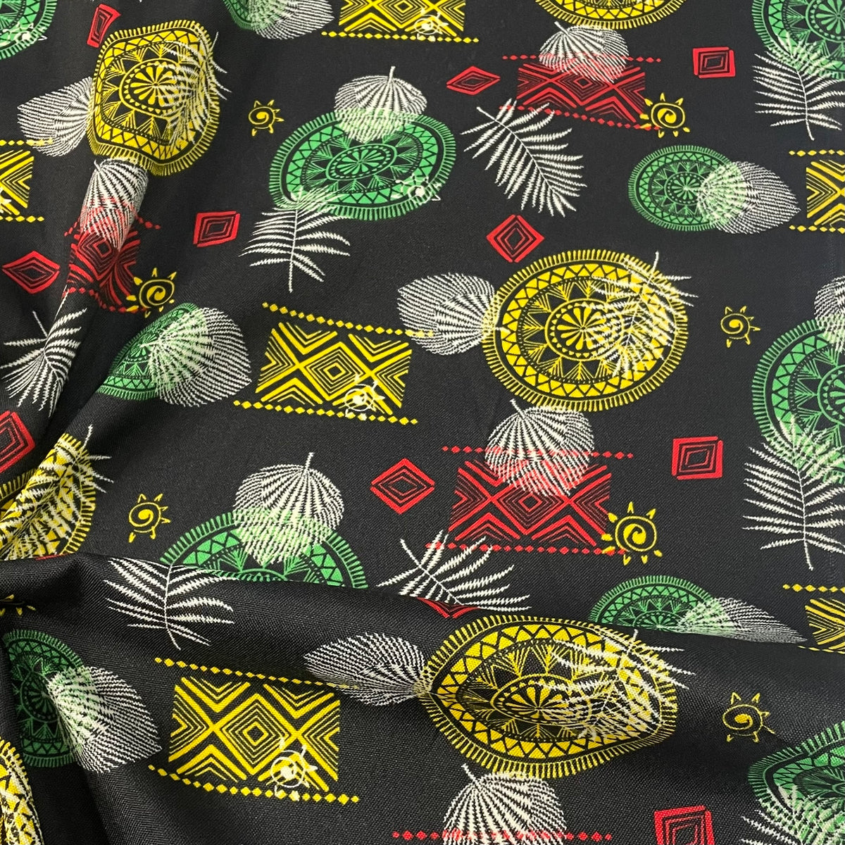 Oxford Afro Axé Fundo Preto