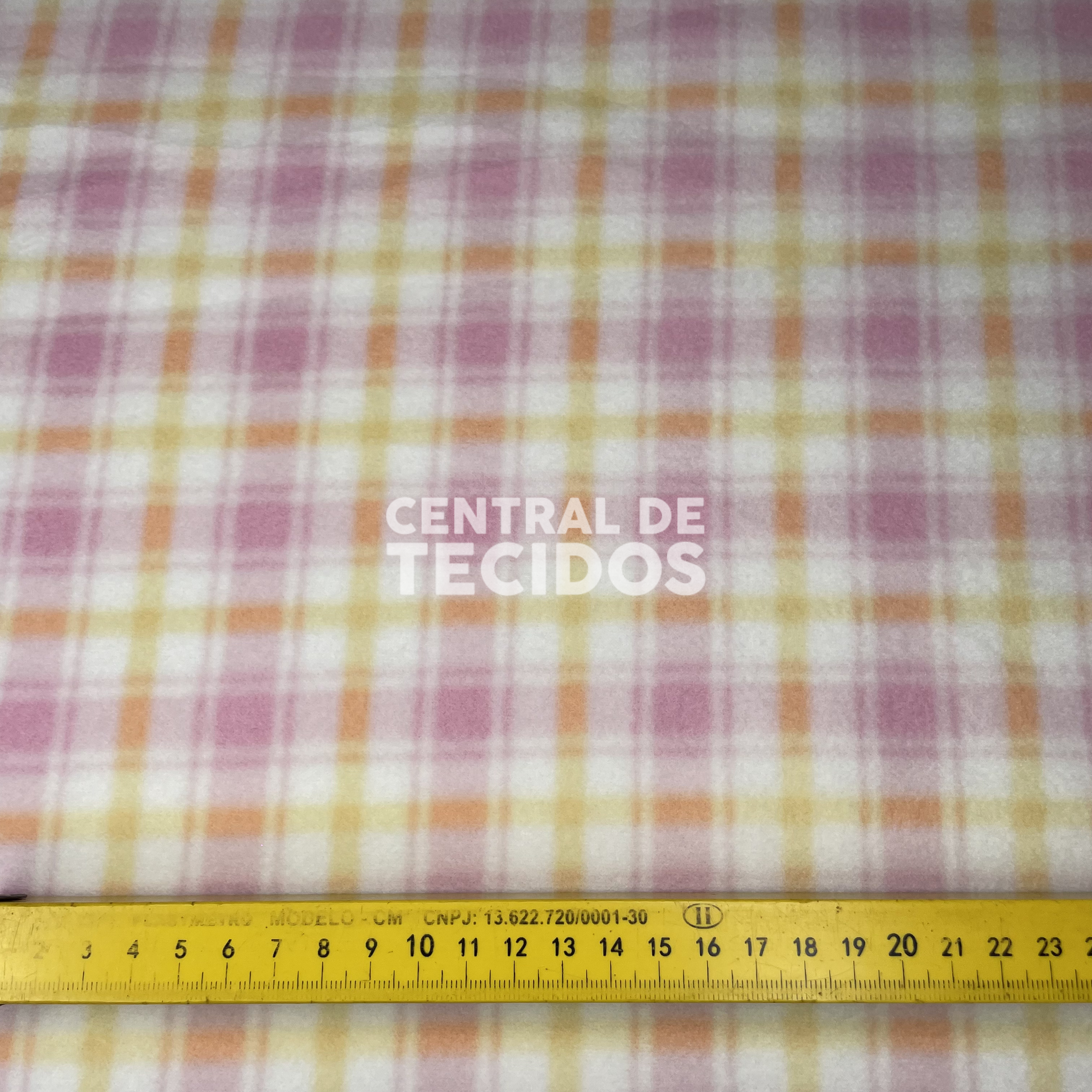 Soft Térmico Xadrez Rosa