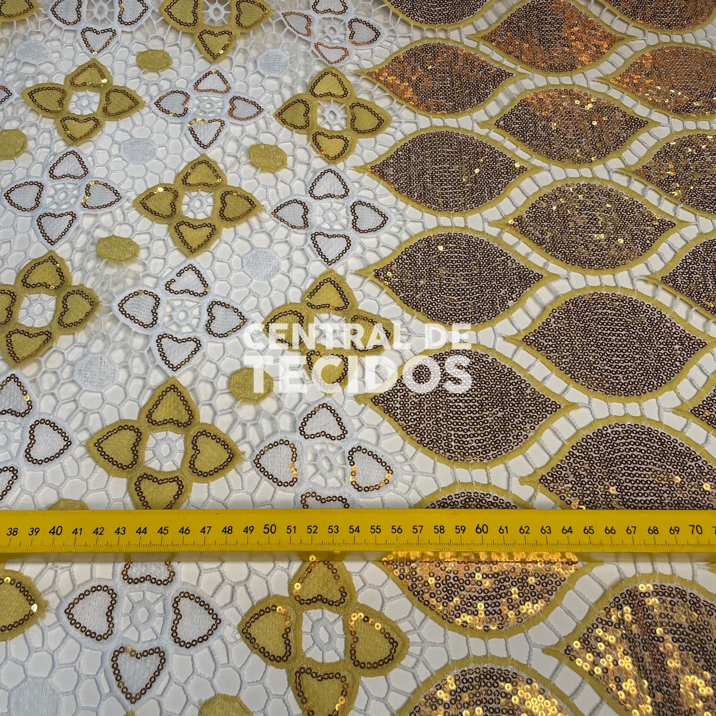 Guipir Kampala Amarelo e Dourado