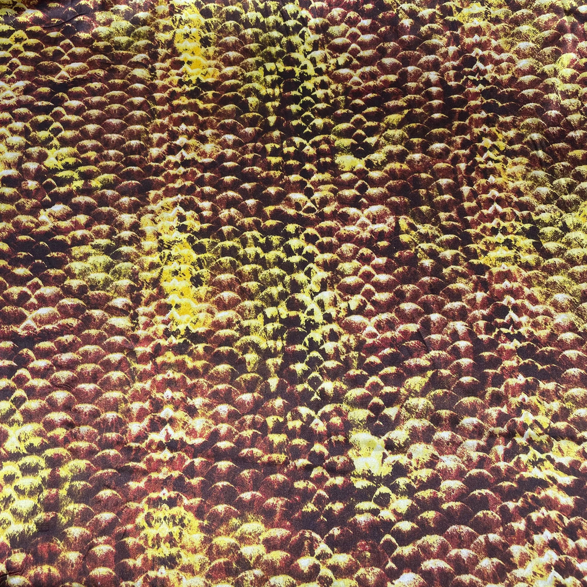 Cetim Estampado Animal Print Gold