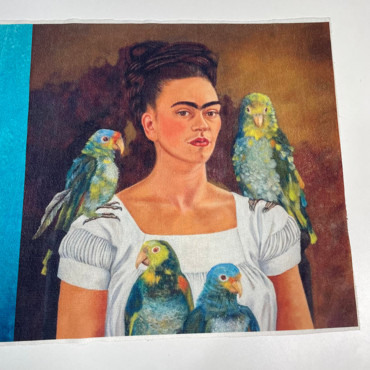 Veludo Suede Digital Frida Kahlo 03 50x50