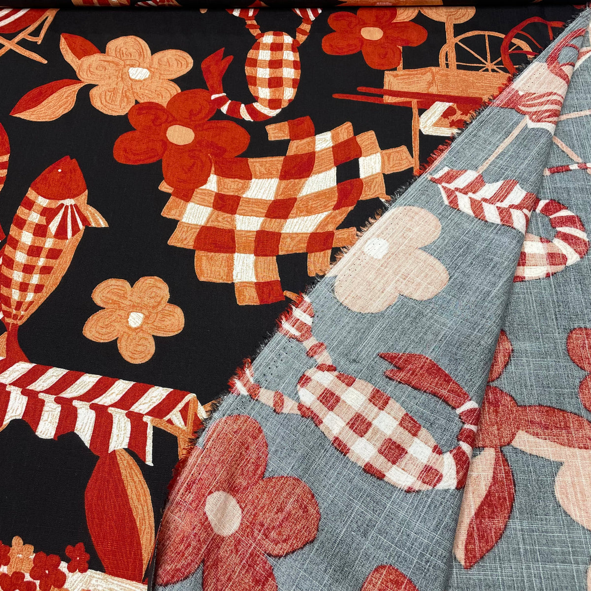 Rayon Viscose Estampada 01