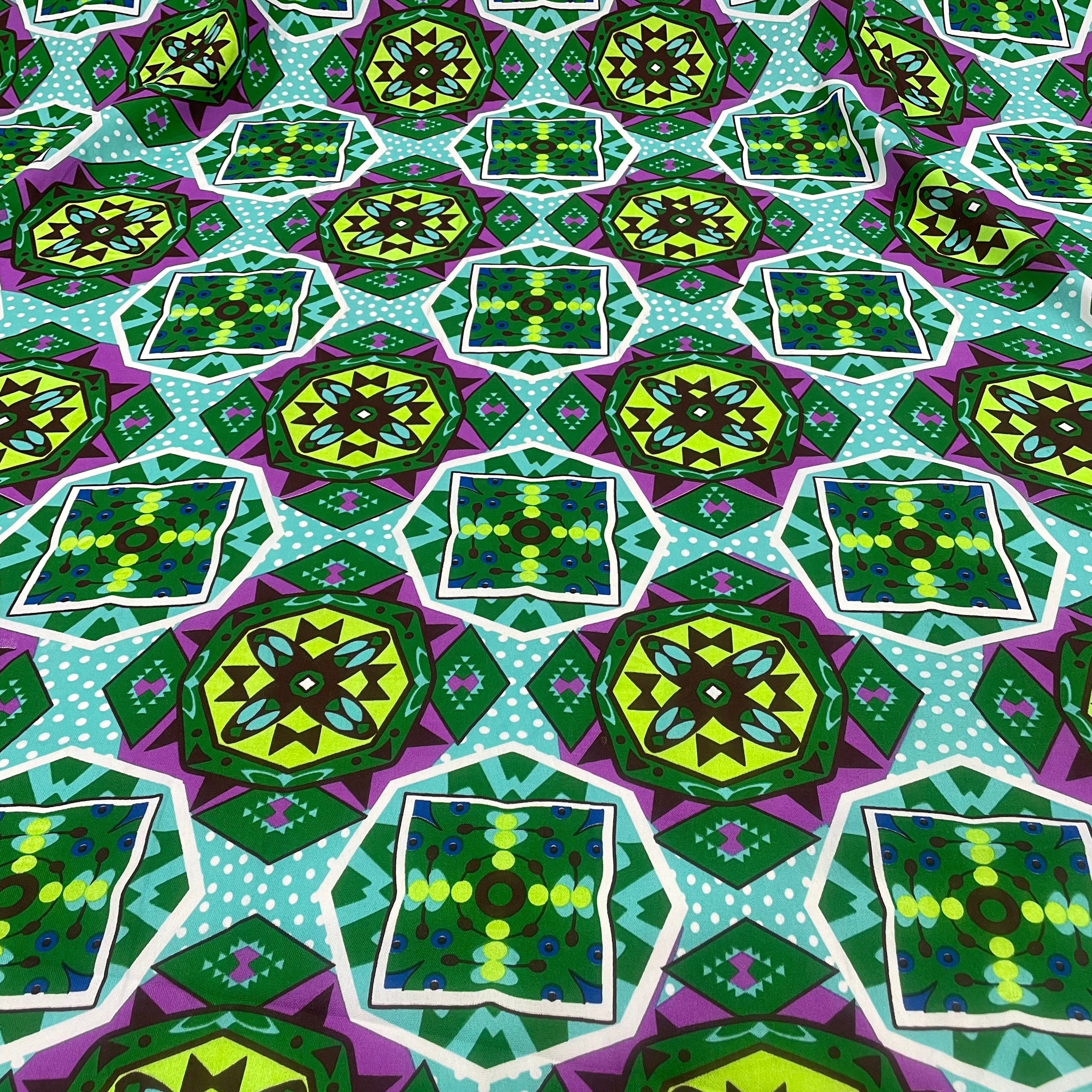 Oxford Étnico Mandala Verde