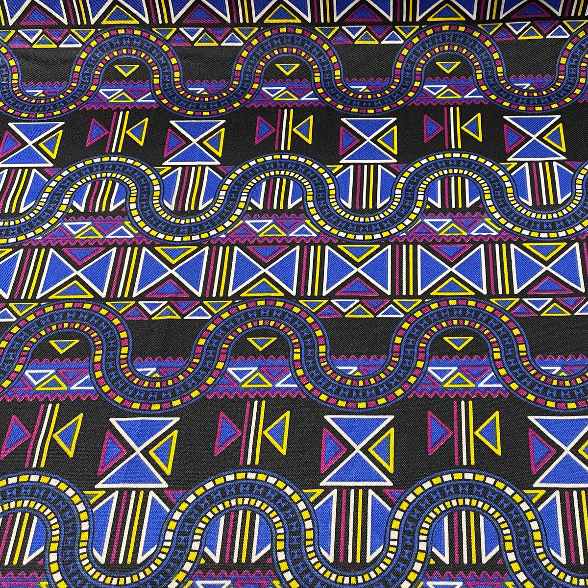 Oxford Afro Grafismos em Movimento Fundo Preto