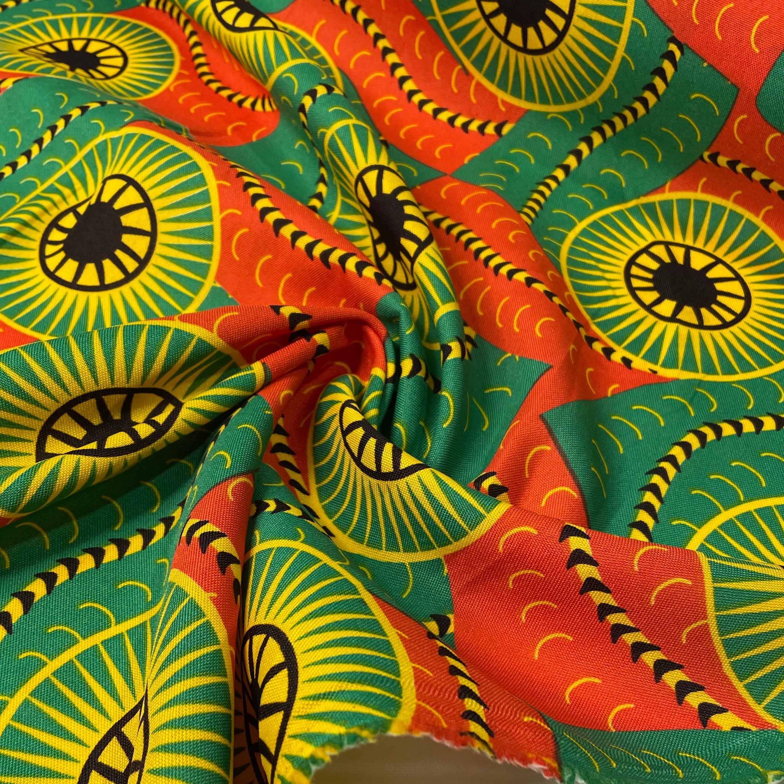Oxford Étnico Mandala Tribal Amarelo e Verde