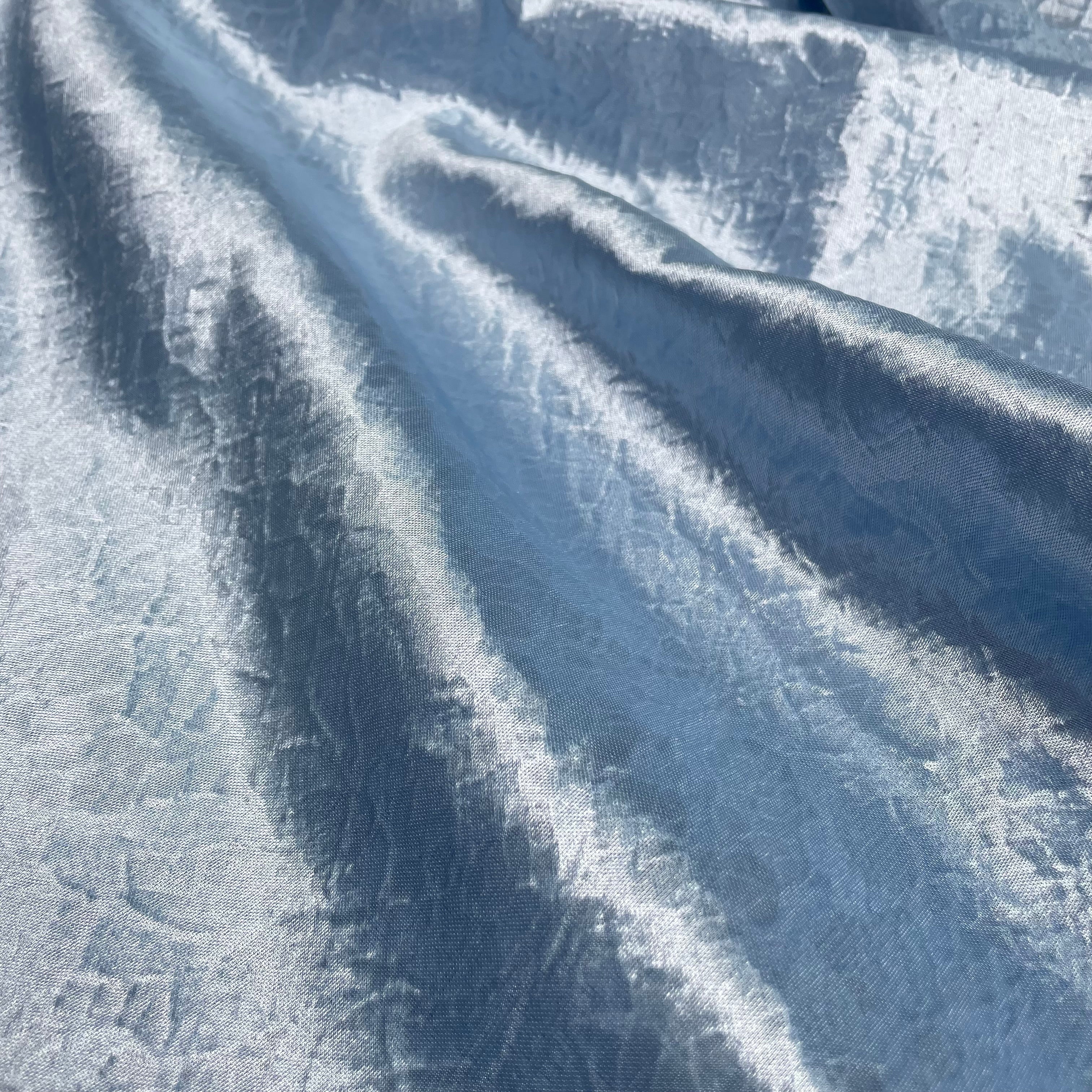 Renda Hope Lace Dublada com Cetim Azul Bebê