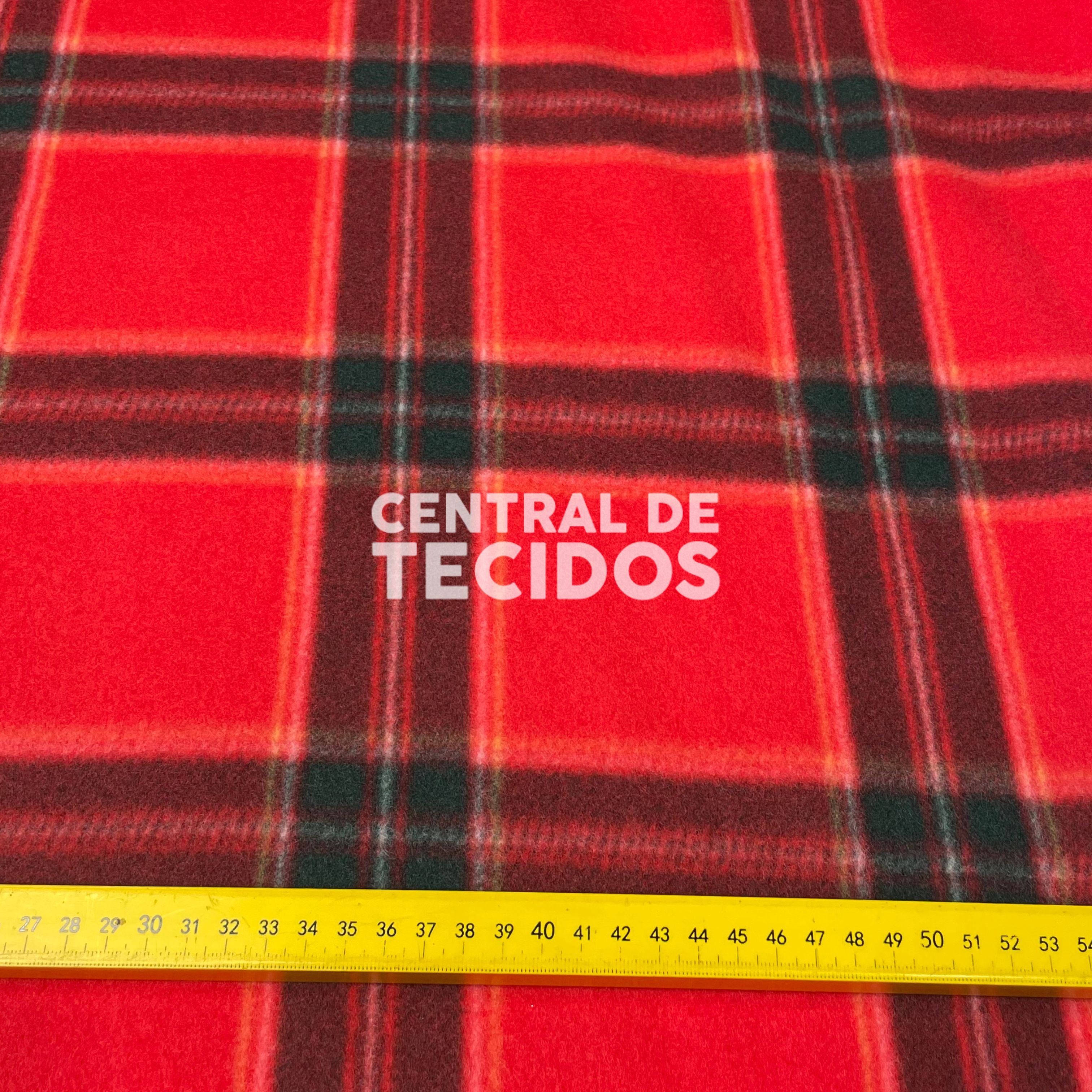 Soft Térmico Xadrez Vermelho e Preto