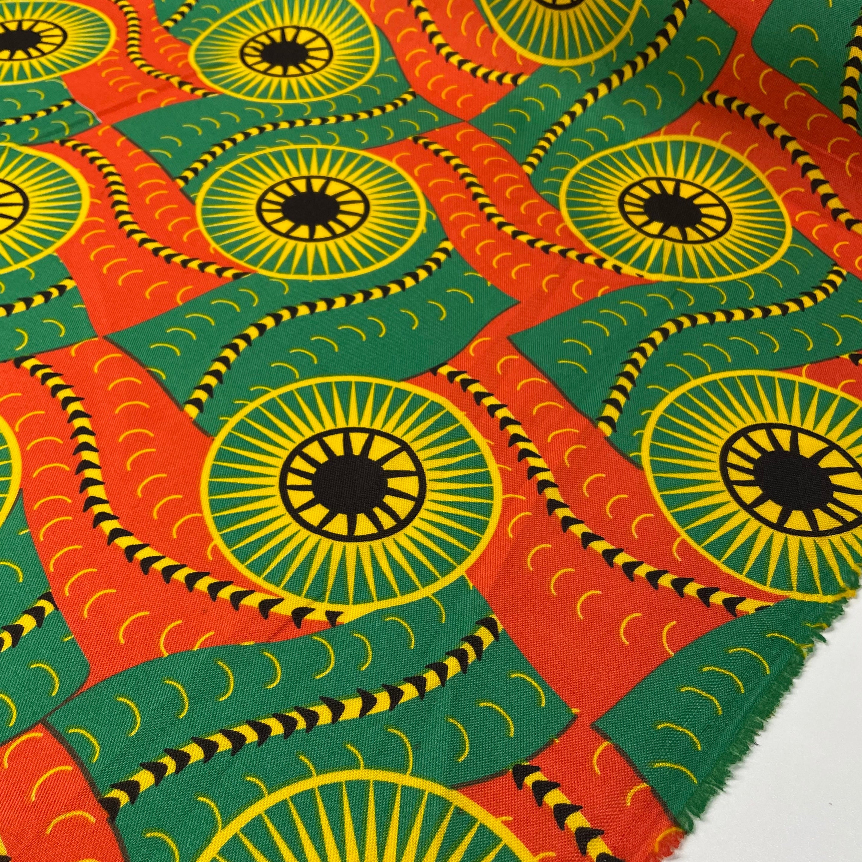 Oxford Étnico Mandala Tribal Amarelo e Verde