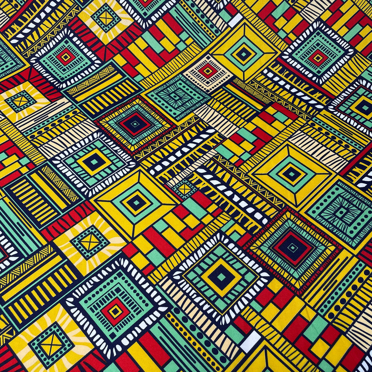Oxford Afro Patchwork