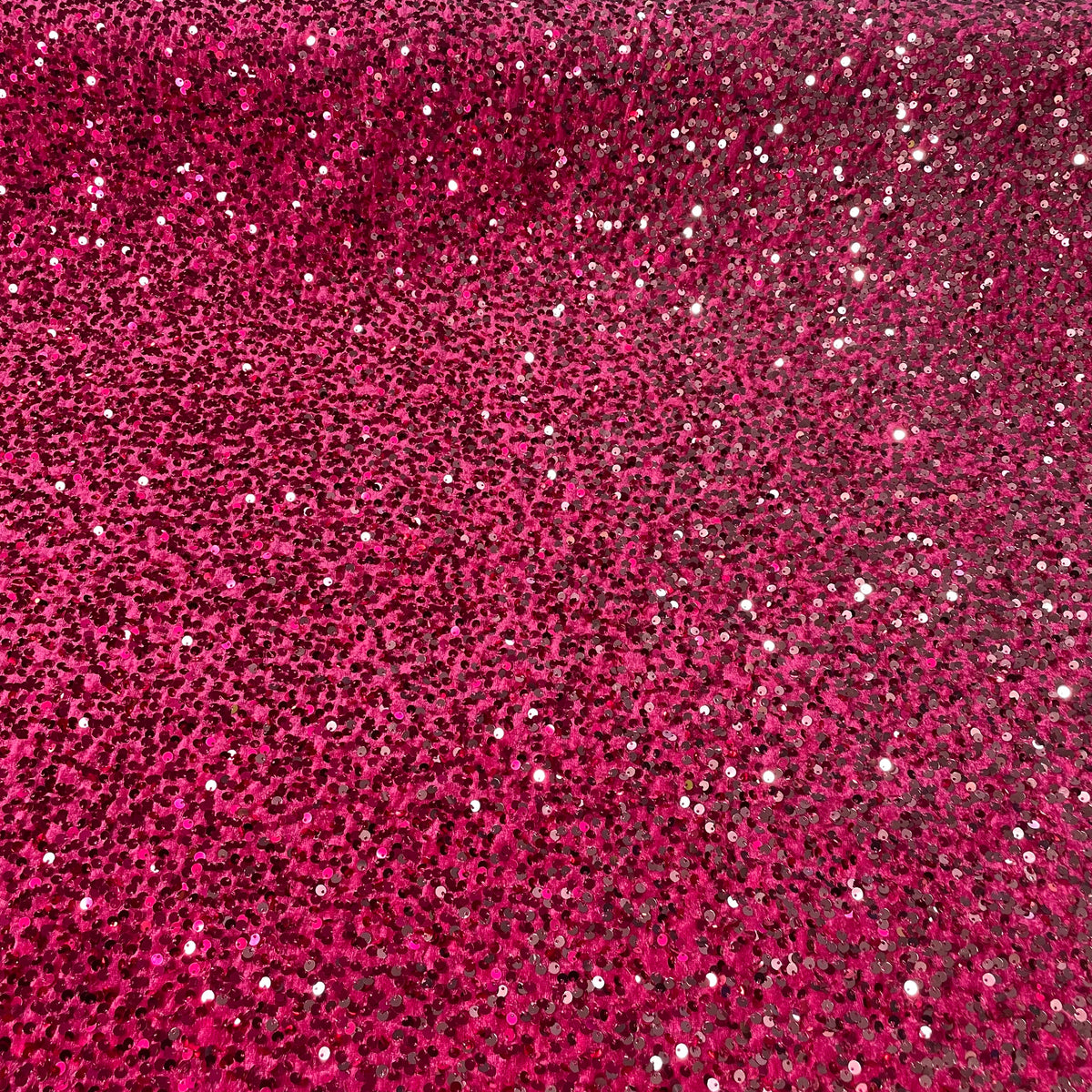 Veludo Paetê Degradê Rosa e Prata