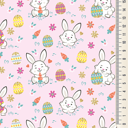 Microtel Digital Páscoa Feliz Fundo Rosa