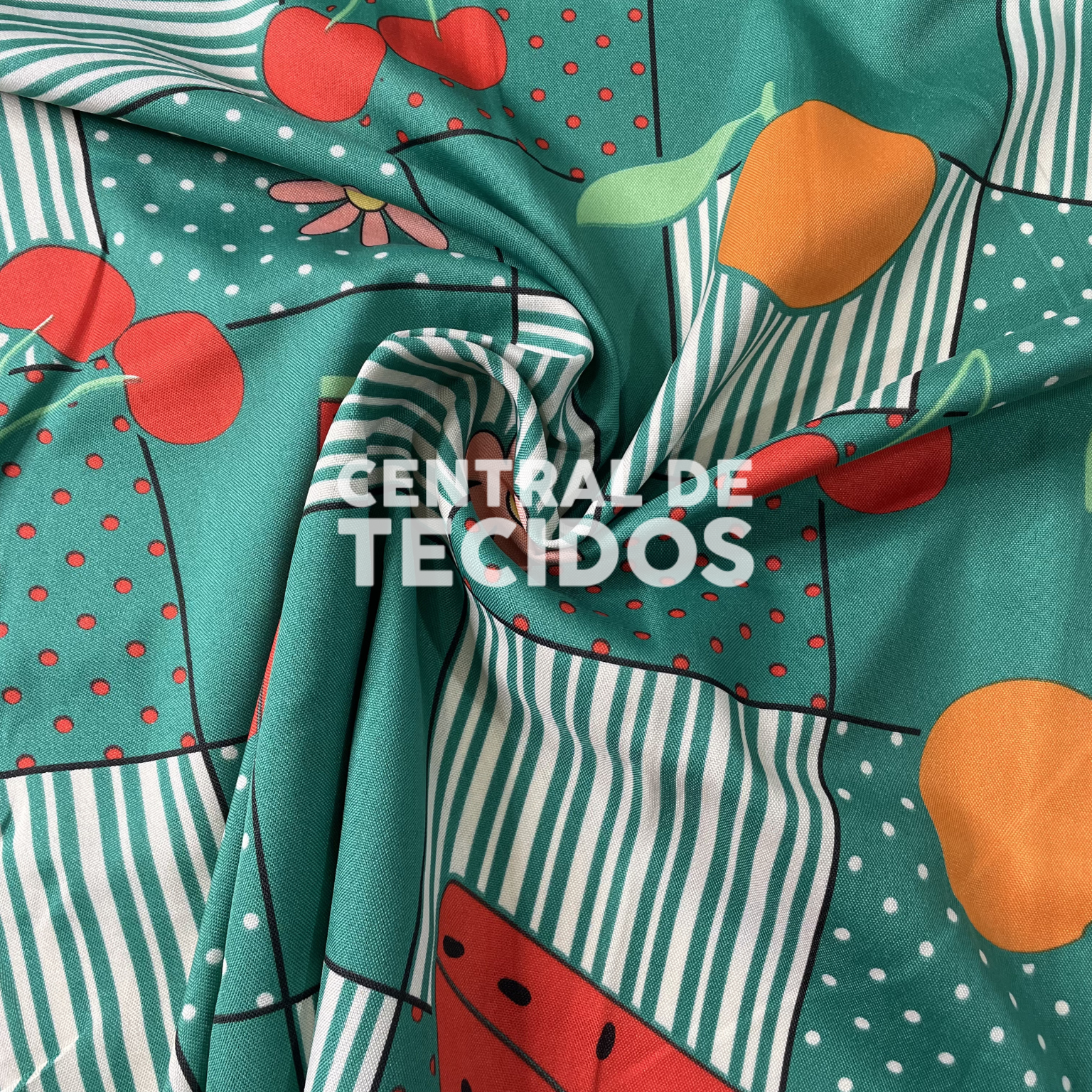 Oxford Mix Frutas Patchwork