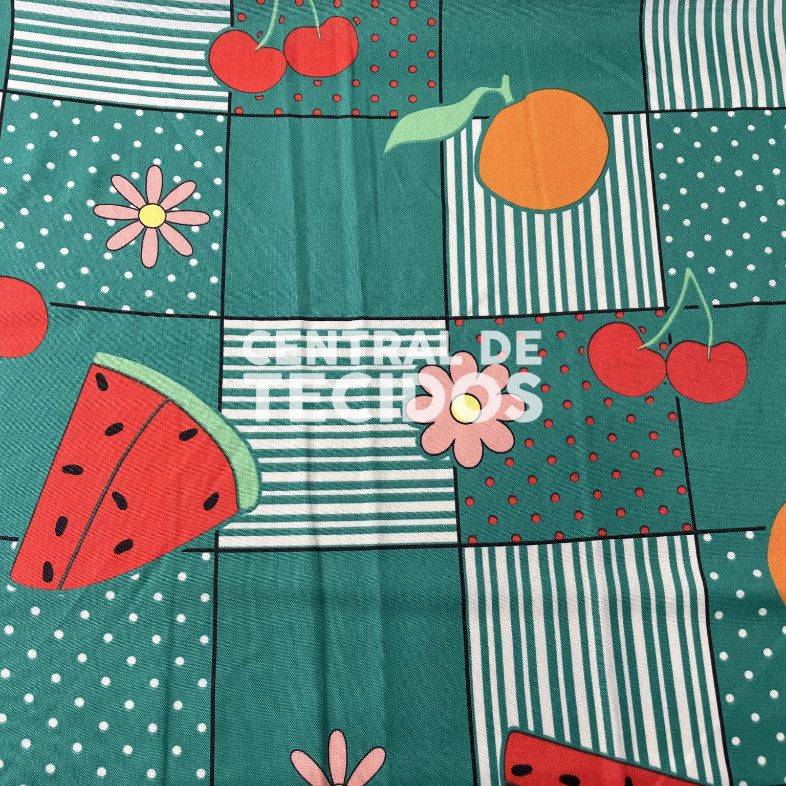 Oxford Mix Frutas Patchwork