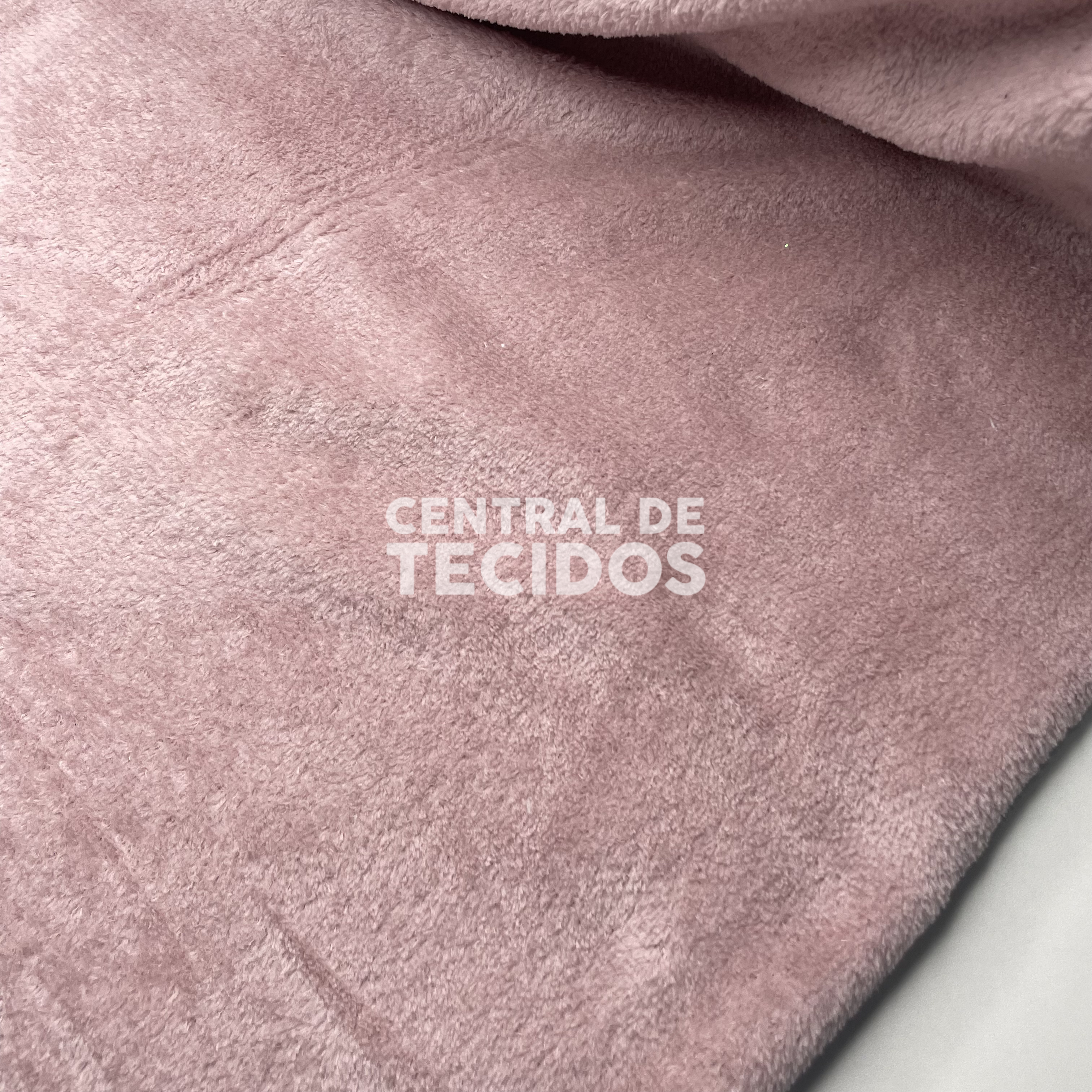 Fleece Liso Rosa Antigo