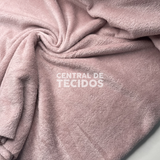 Fleece Liso Rosa Antigo