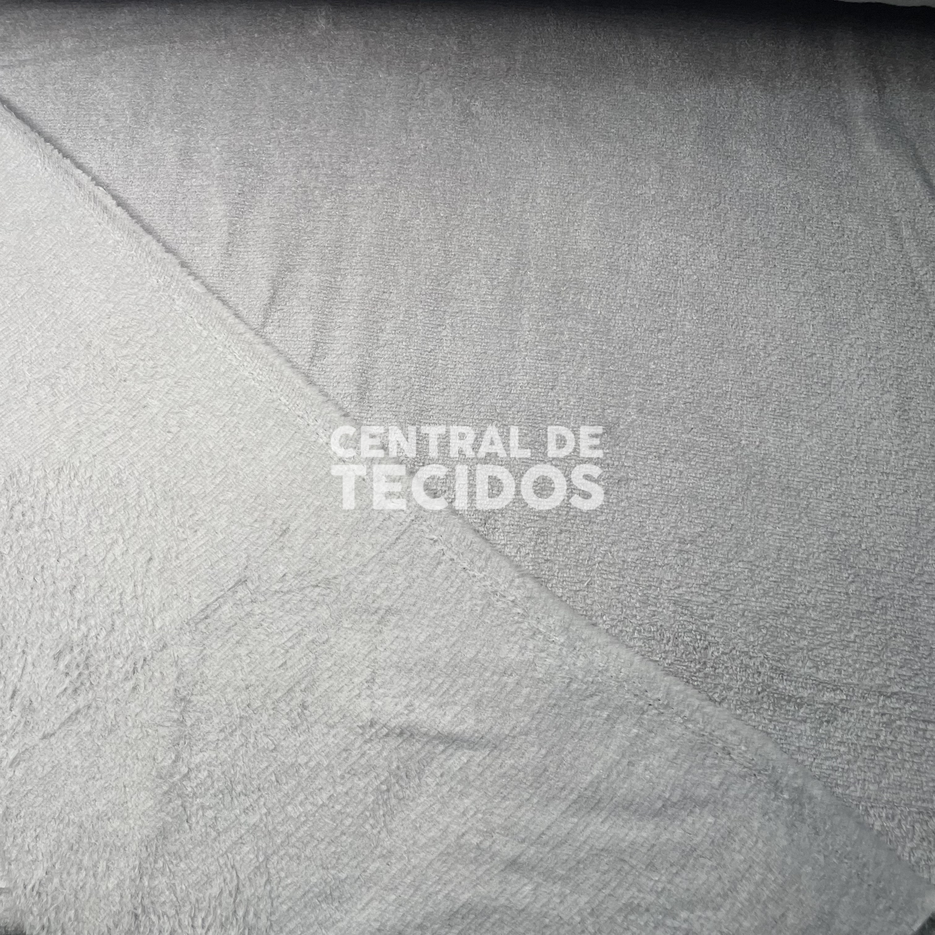 Fleece Liso Cinza