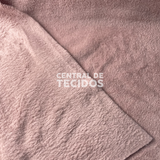 Fleece Liso Rosa Antigo