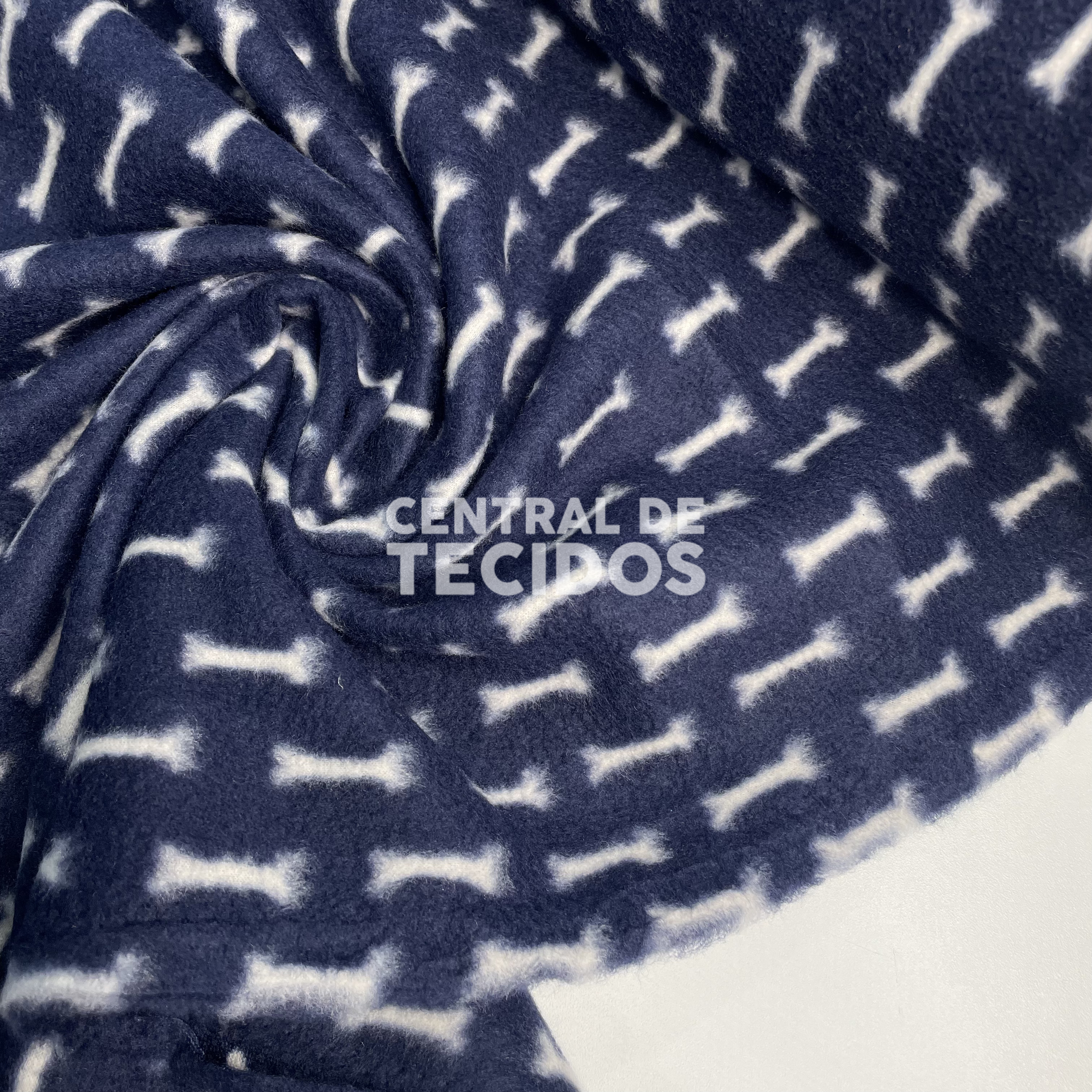 Soft Térmico Ossinhos Azul