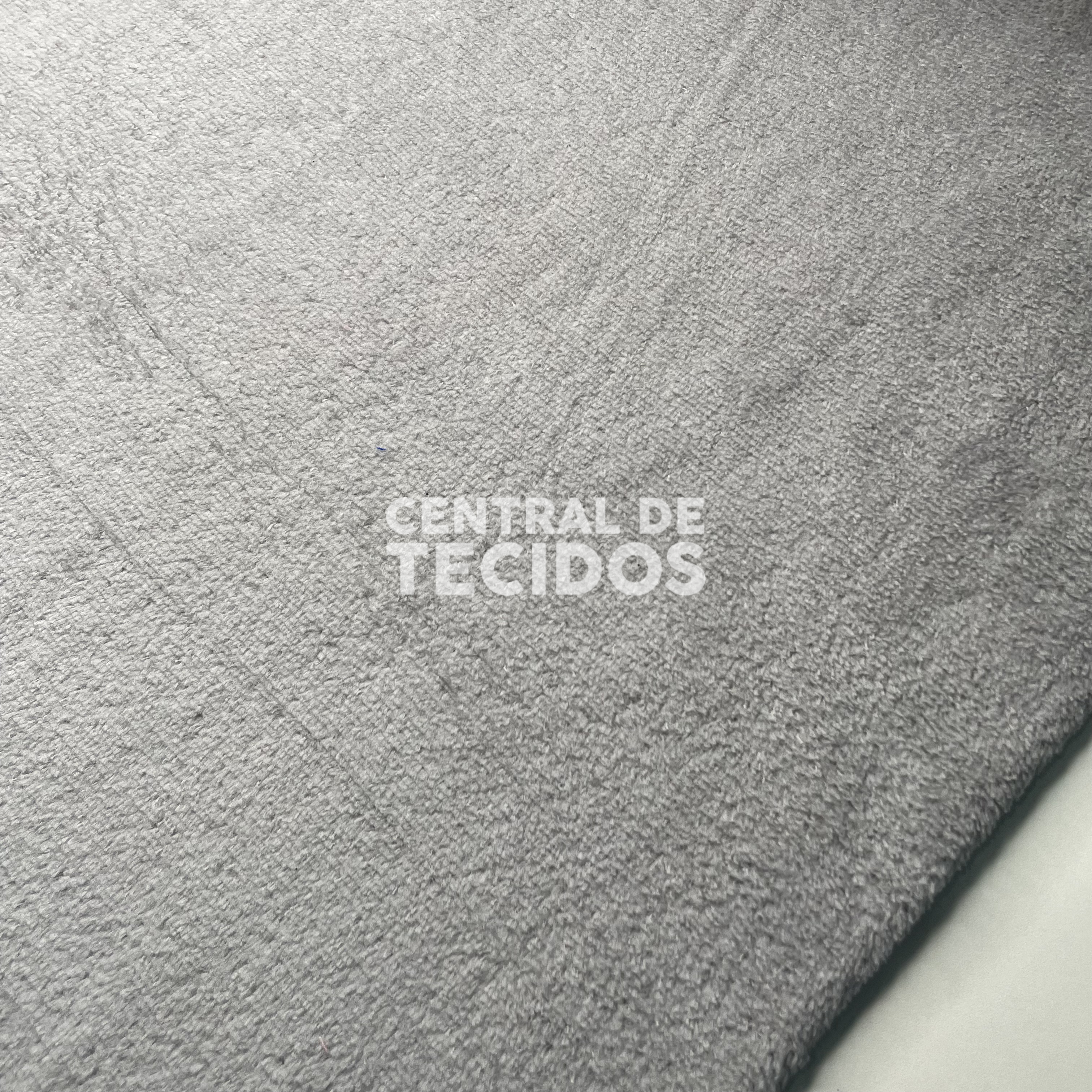Fleece Liso Cinza
