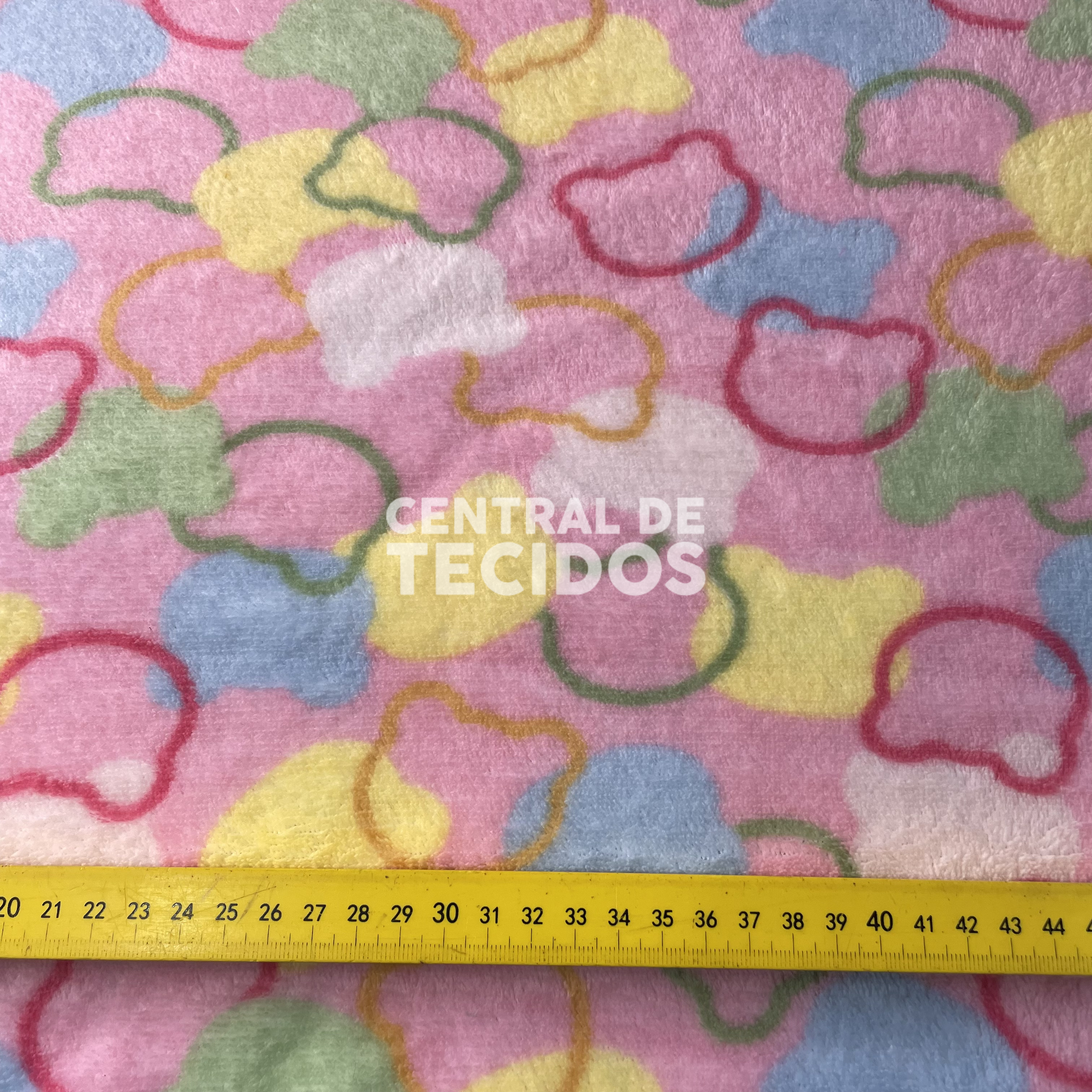 Fleece Térmica Rosa Ursinhos